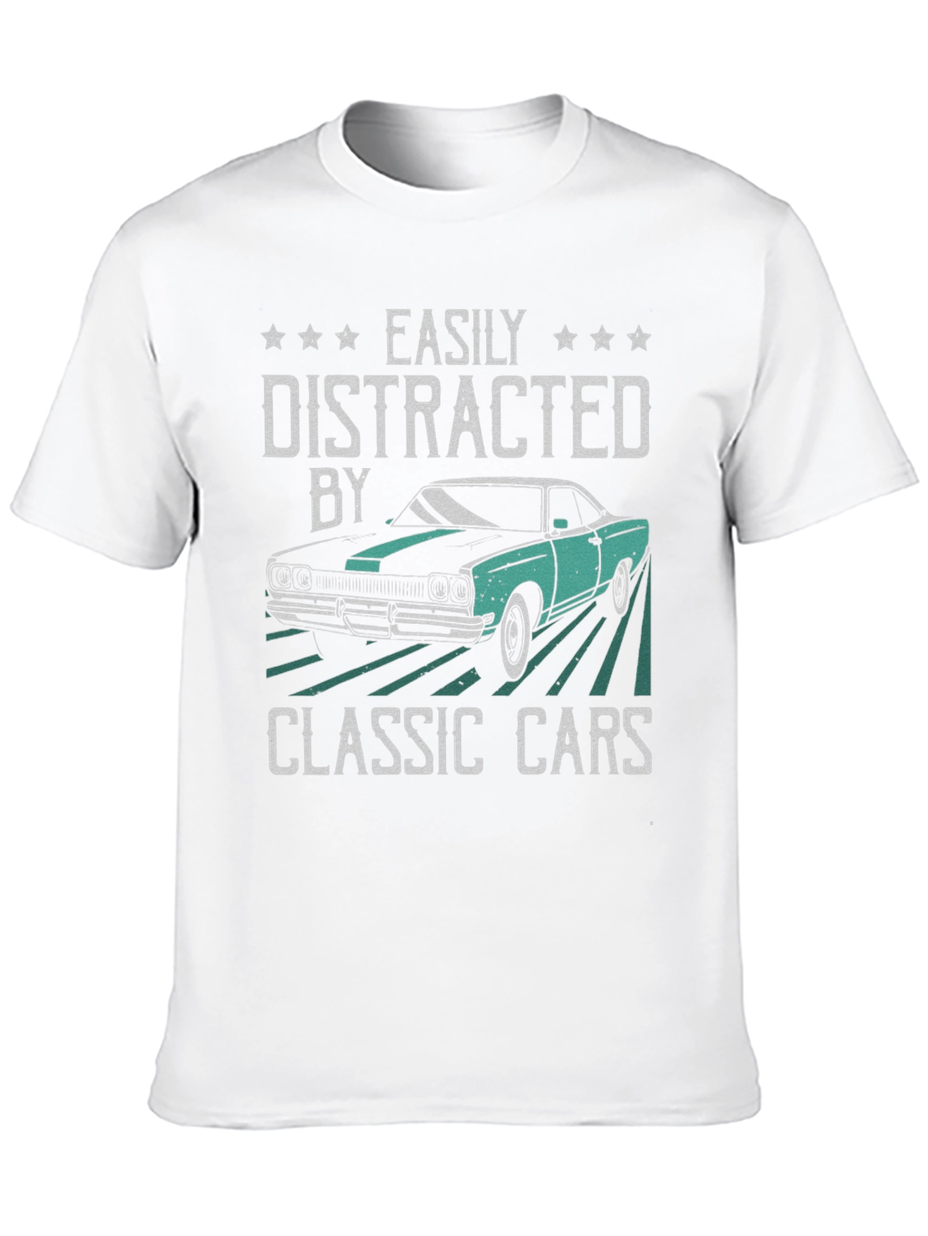 Easily Distracted By Classic Cars T-Shirt