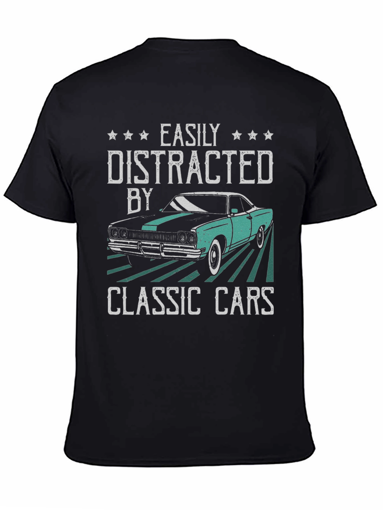 Easily Distracted By Classic Cars T-Shirt
