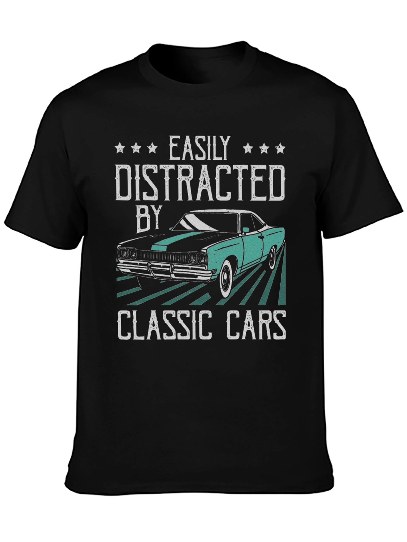 Easily Distracted By Classic Cars T-Shirt