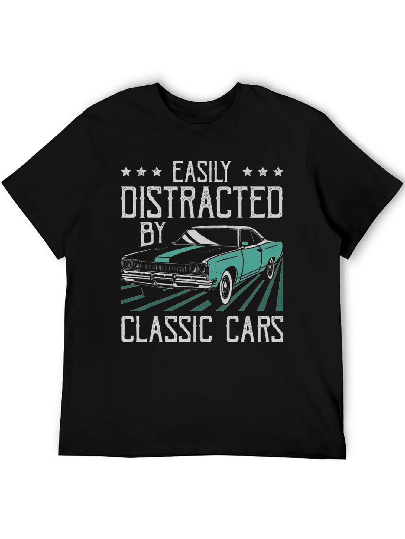 Easily Distracted By Classic Cars T-Shirt