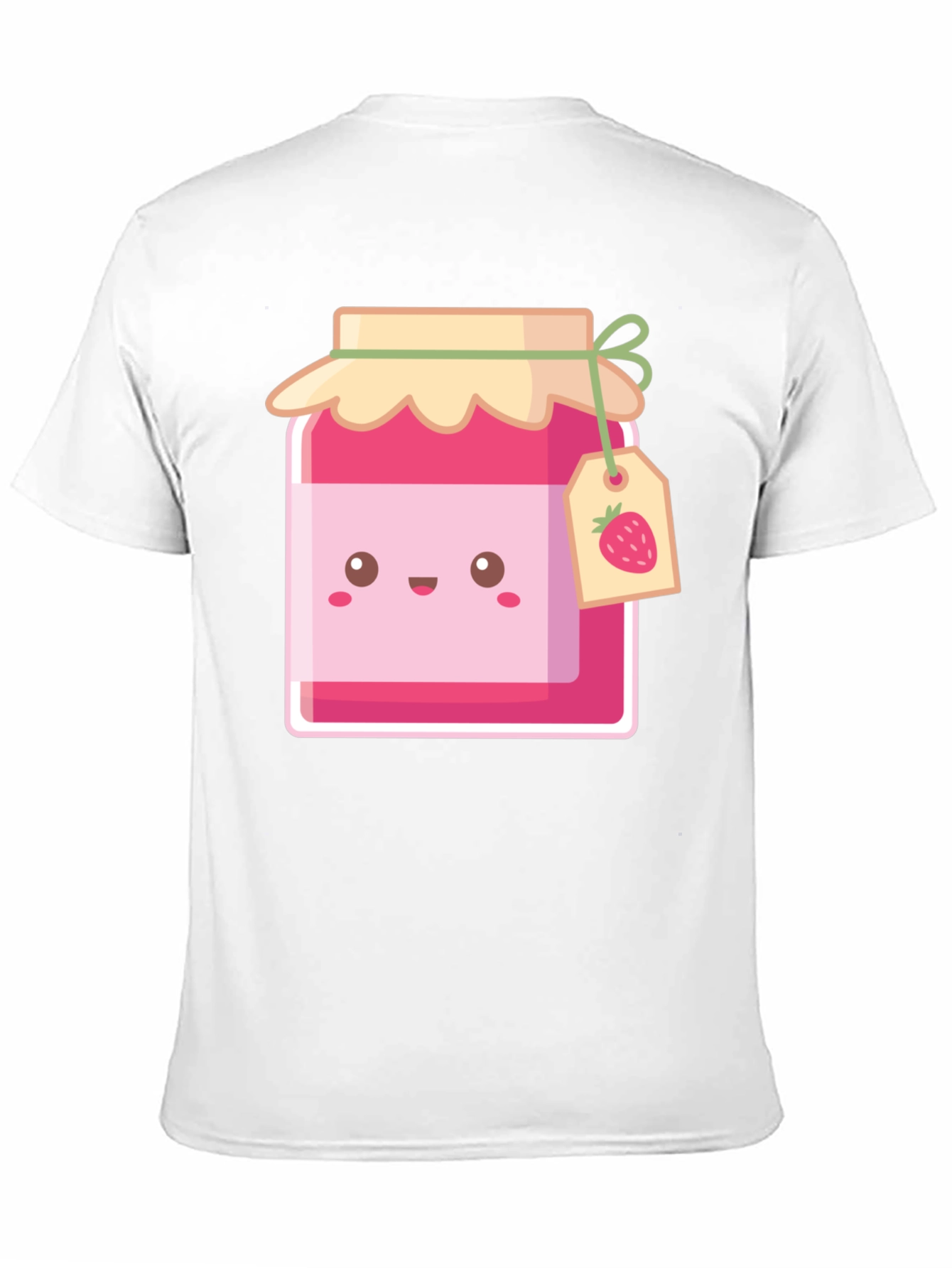 Cute Jam Jar Graphic T-Shirt - Black Cotton Tee