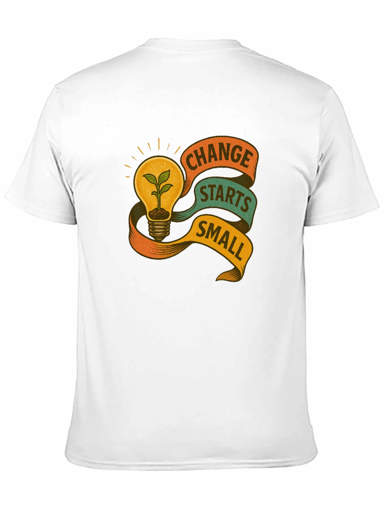 Eco-Friendly Change Starts Small Graphic Tee