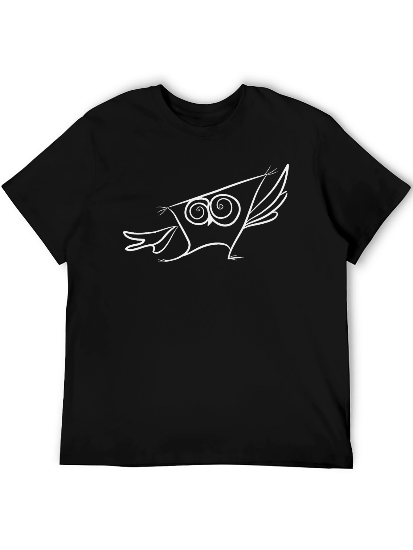 Stylish Owl Graphic T-Shirt