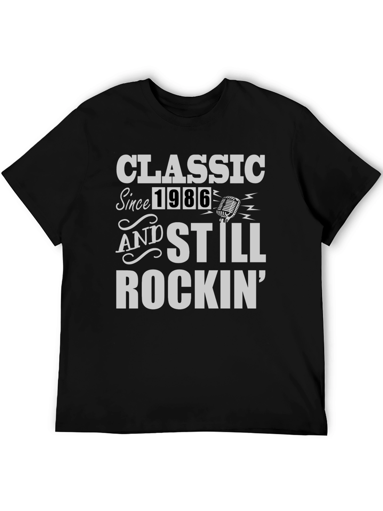 Classic Since 1986 Rock Graphic T-Shirt