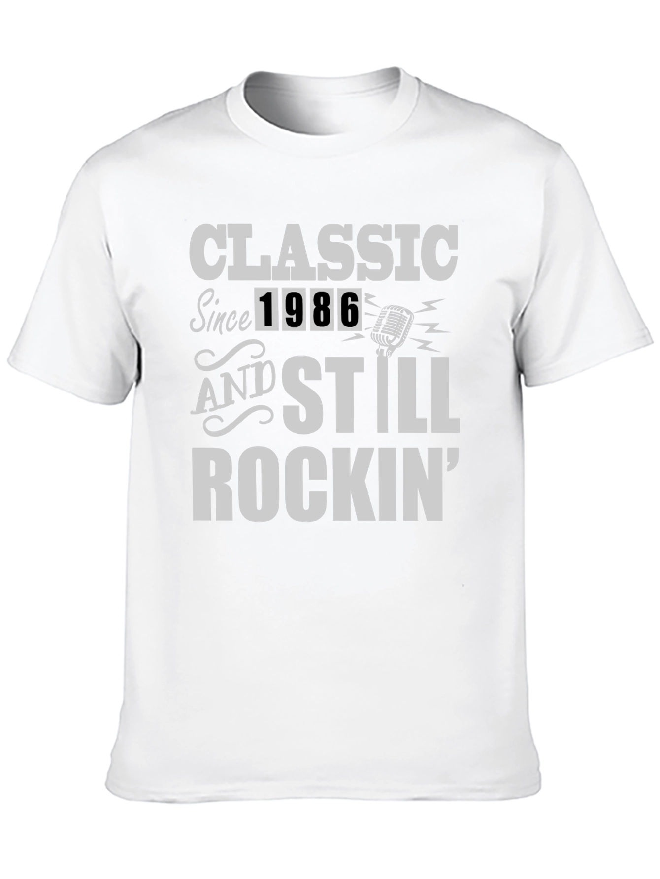 Classic Since 1986 Rock Graphic T-Shirt