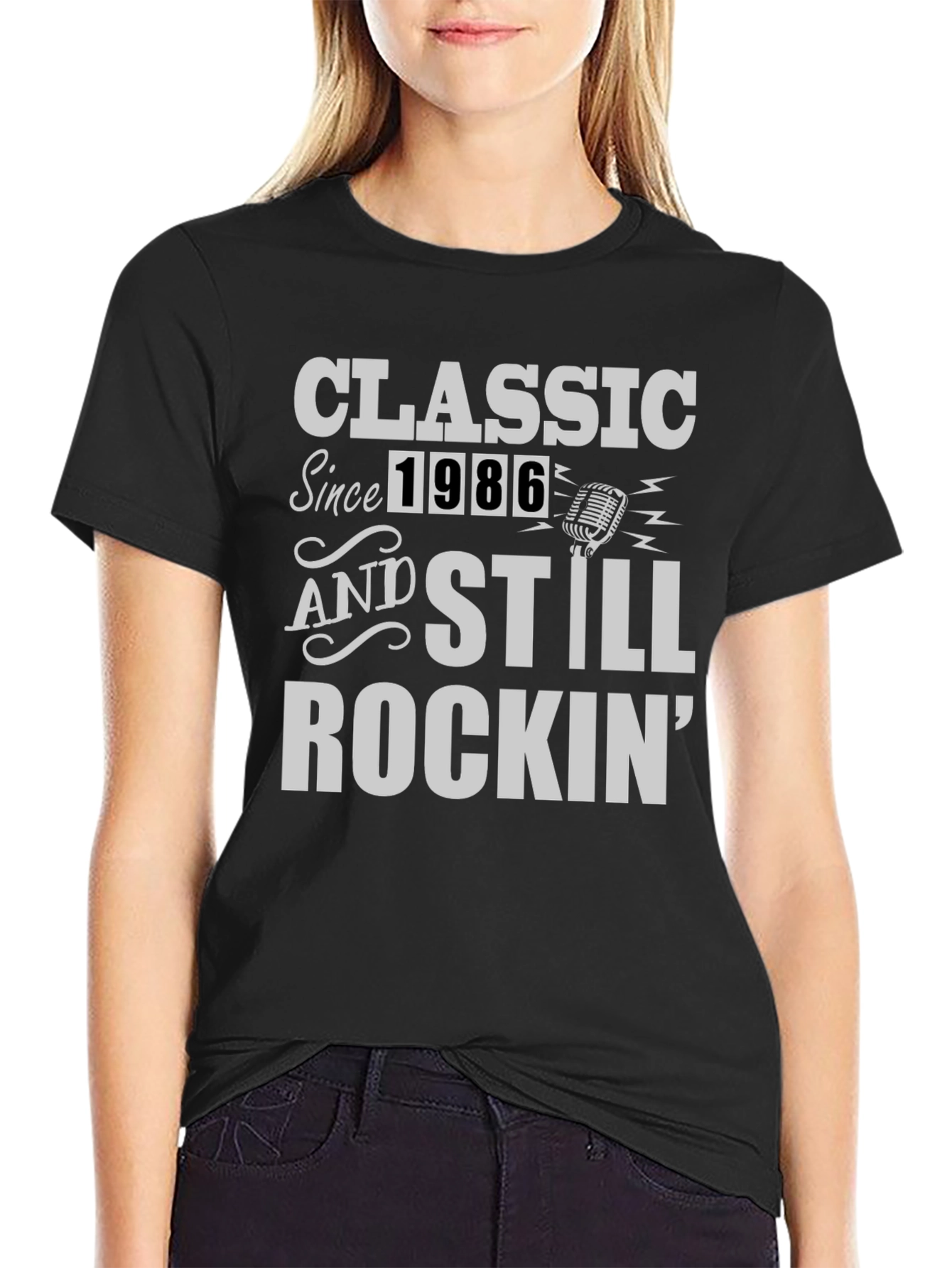 Classic Since 1986 Rock Graphic T-Shirt