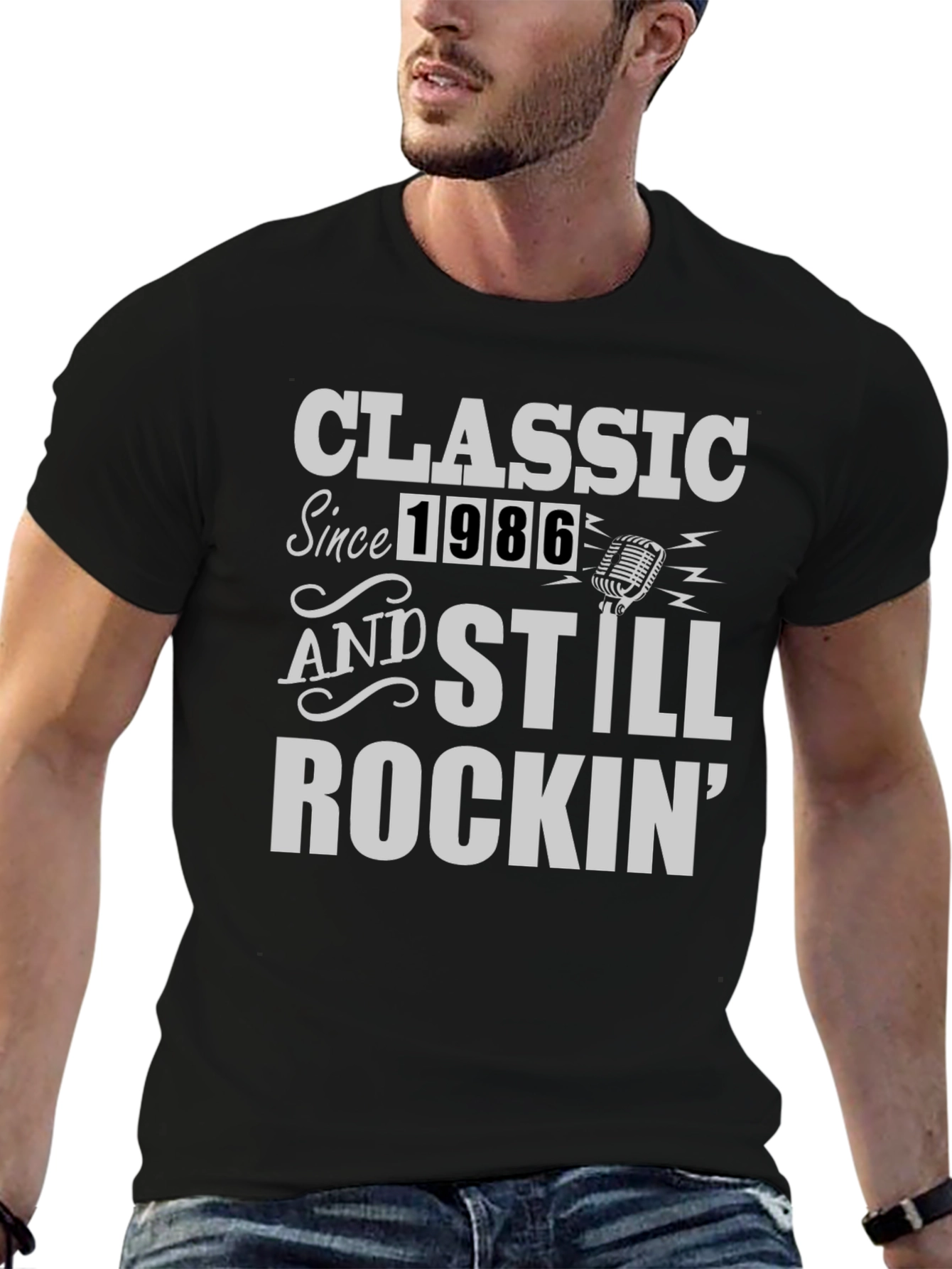 Classic Since 1986 Rock Graphic T-Shirt