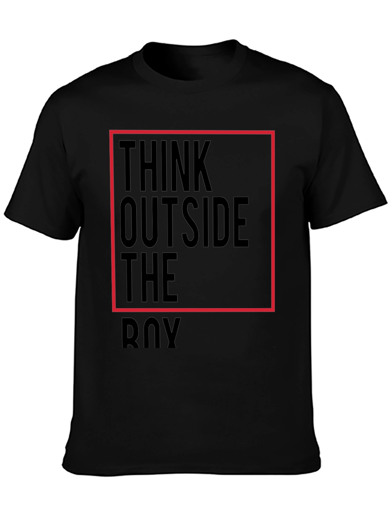 Think Outside The Box Graphic T-Shirt