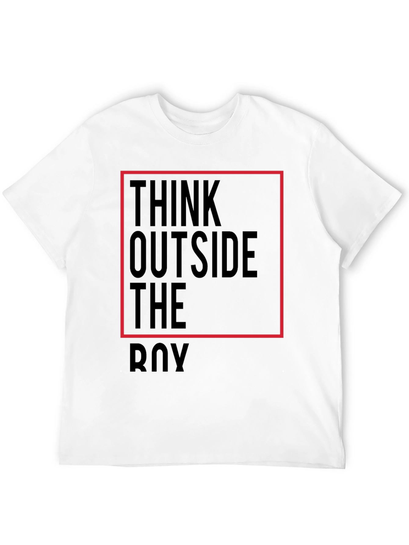 Think Outside The Box Graphic T-Shirt