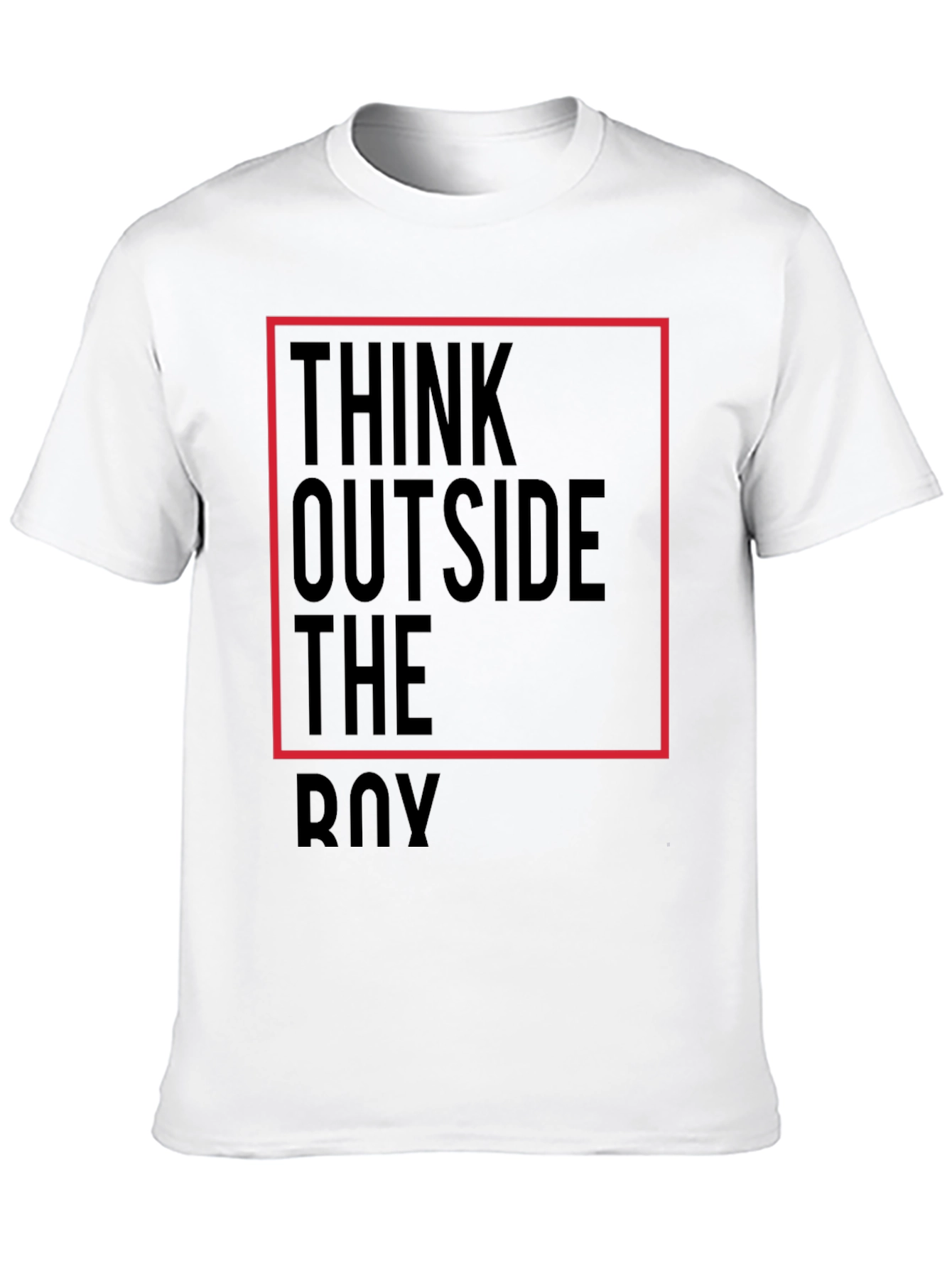 Think Outside The Box Graphic T-Shirt