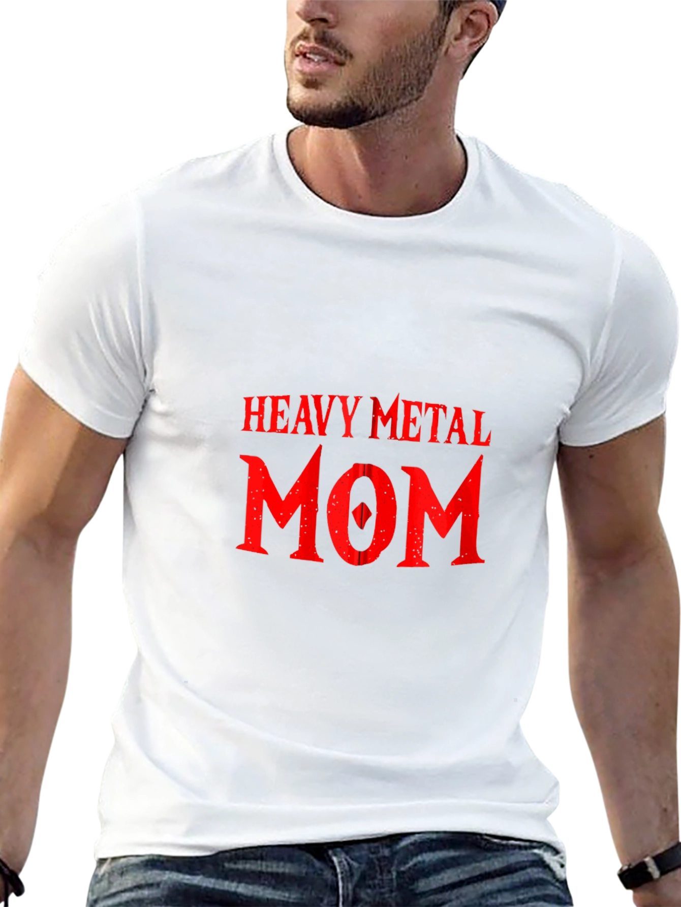 Heavy Metal Mom Graphic Tee - Black T-Shirt