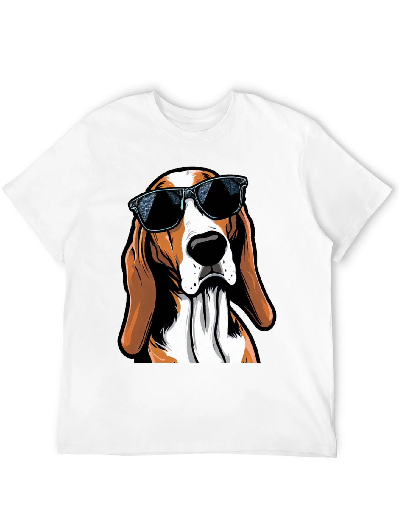 Cool Dog Graphic Tee - Unisex Black T-Shirt