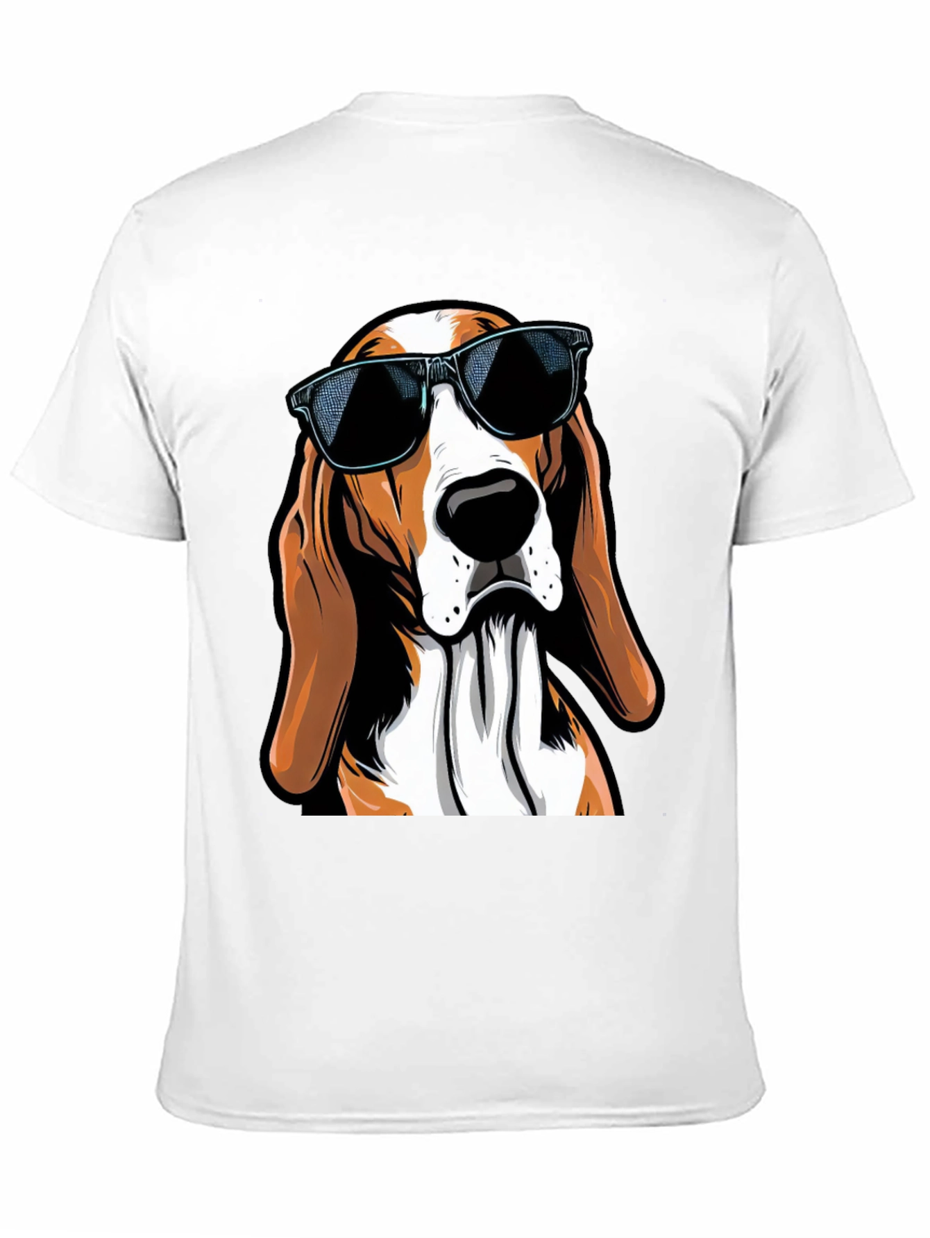 Cool Dog Graphic Tee - Unisex Black T-Shirt