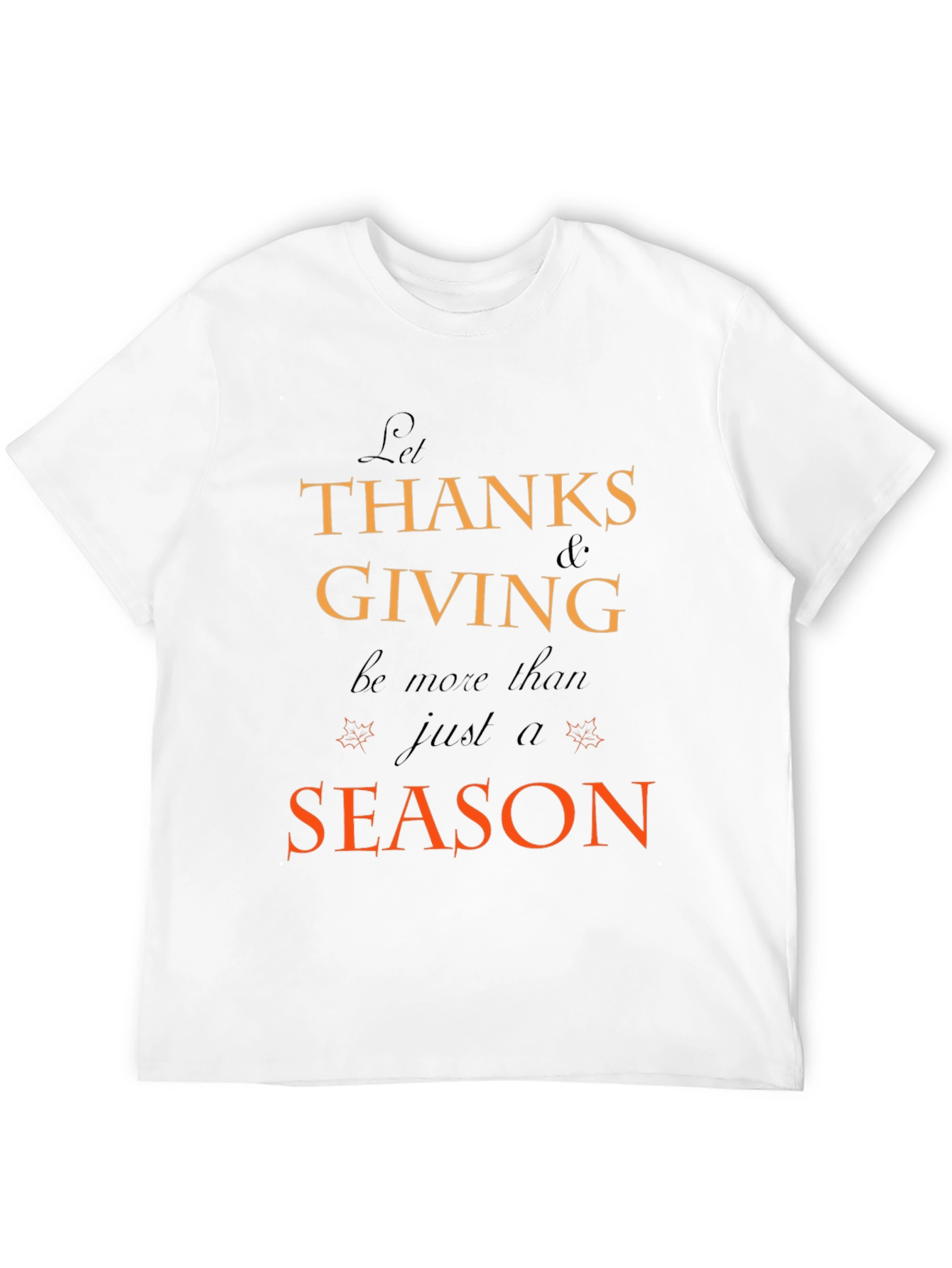 Thanksgiving Season Graphic T-Shirt