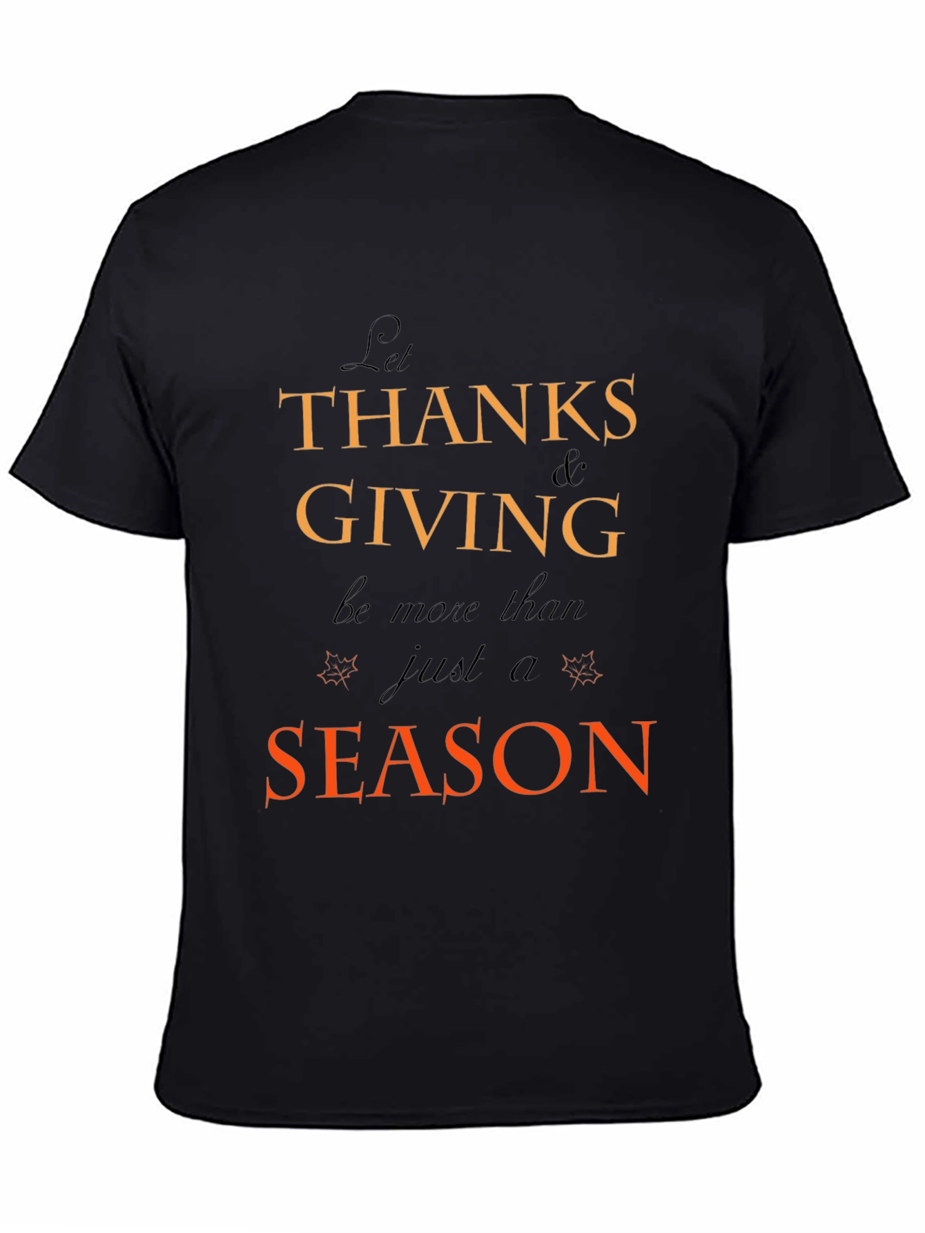 Thanksgiving Season Graphic T-Shirt