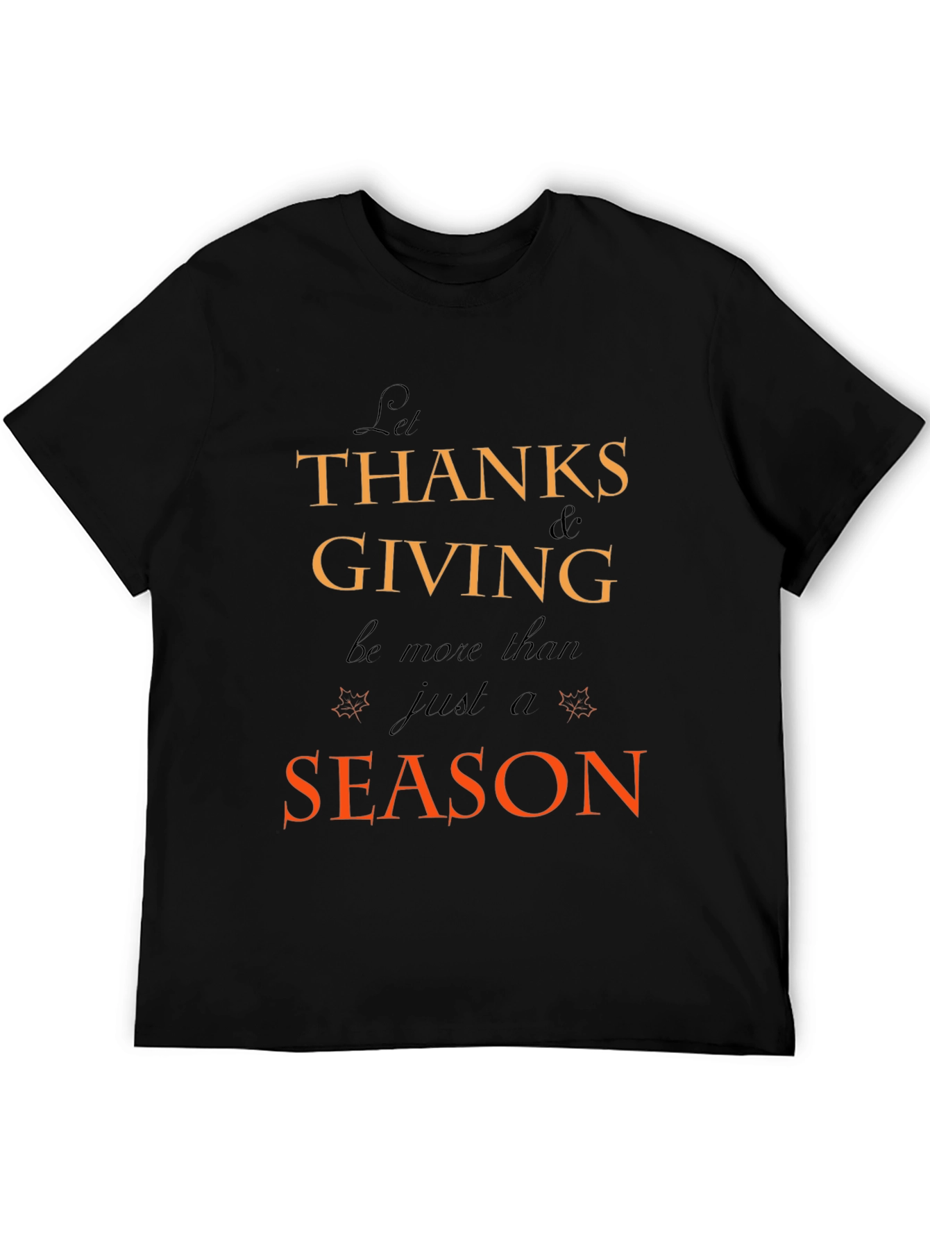 Thanksgiving Season Graphic T-Shirt