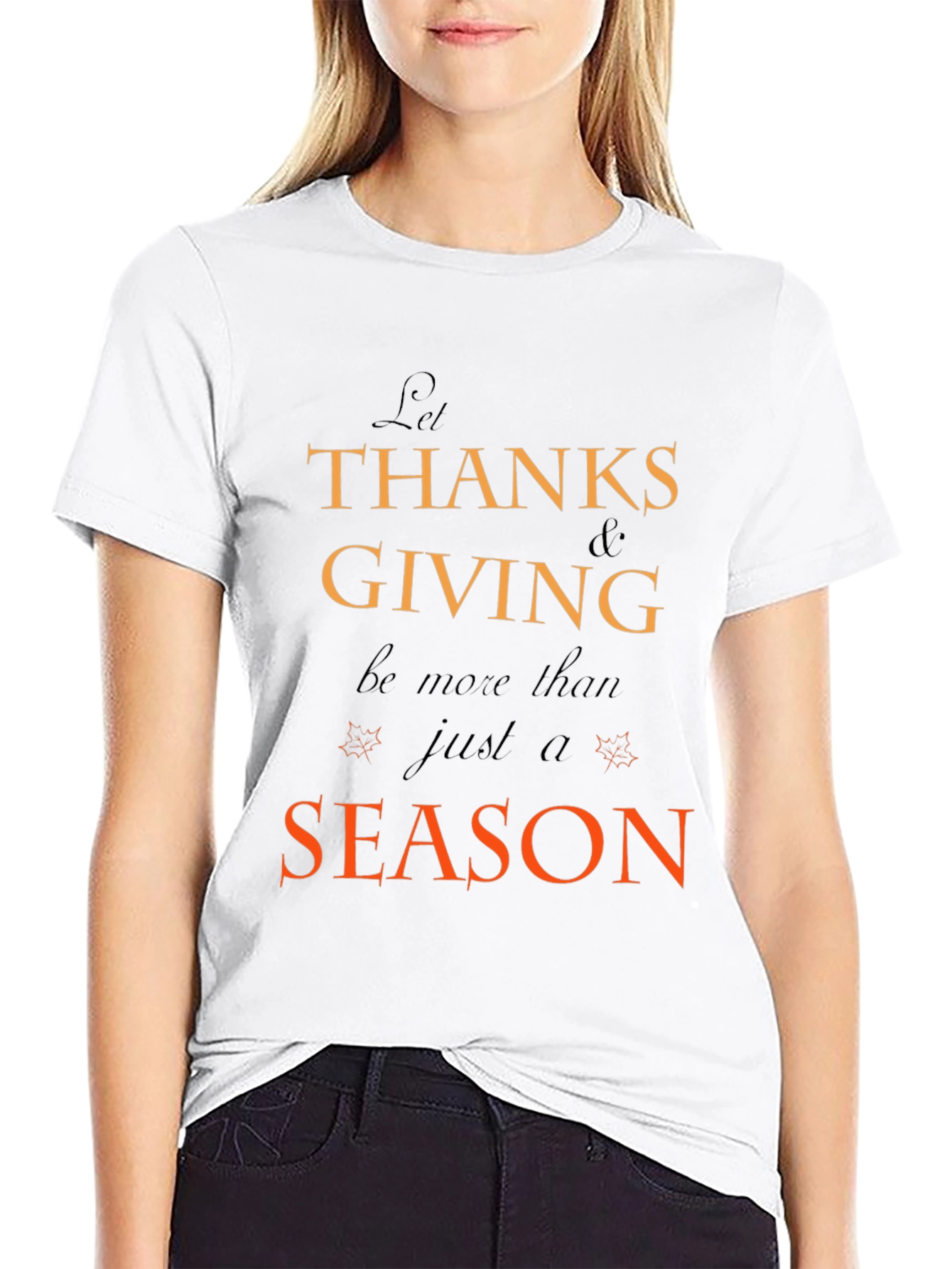 Thanksgiving Season Graphic T-Shirt