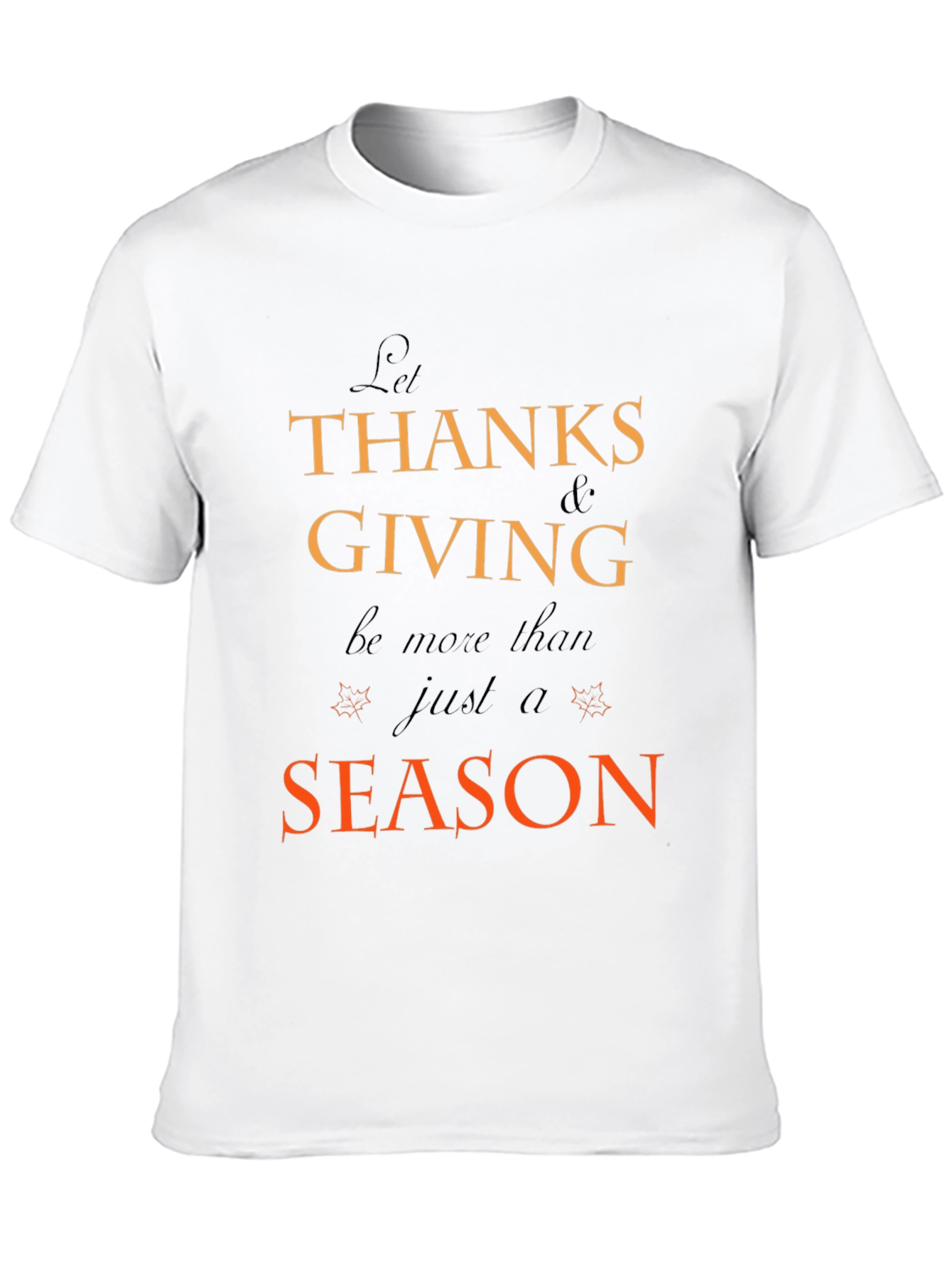 Thanksgiving Season Graphic T-Shirt