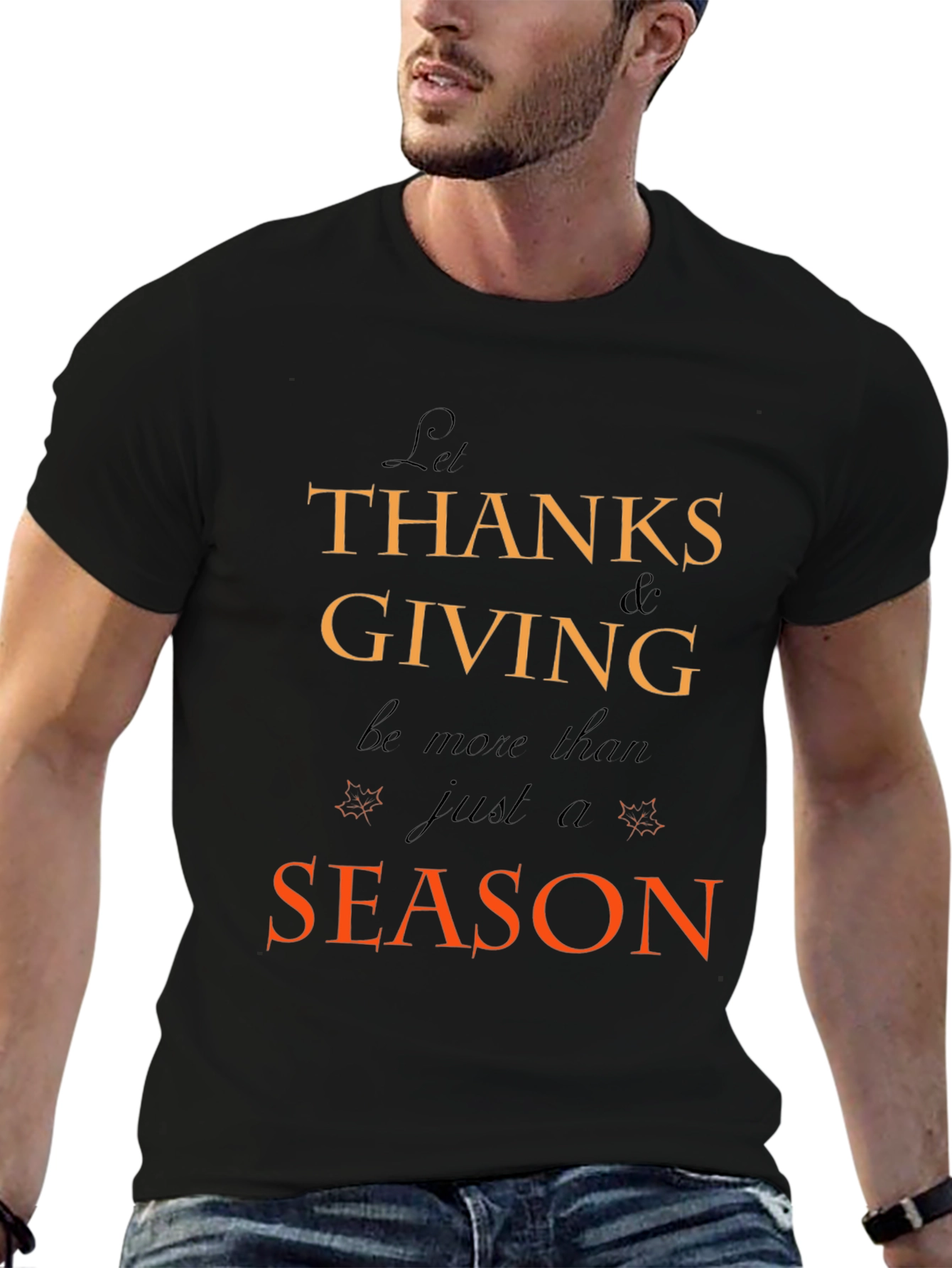 Thanksgiving Season Graphic T-Shirt