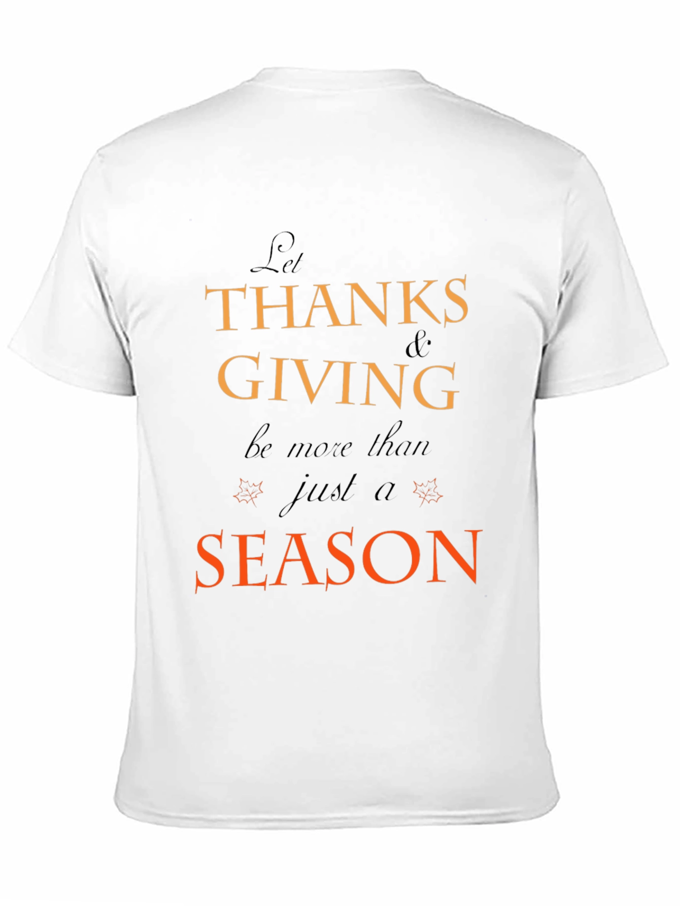 Thanksgiving Season Graphic T-Shirt