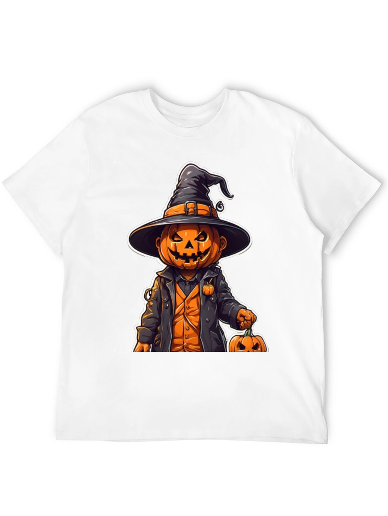 Halloween Pumpkin Witch T-Shirt