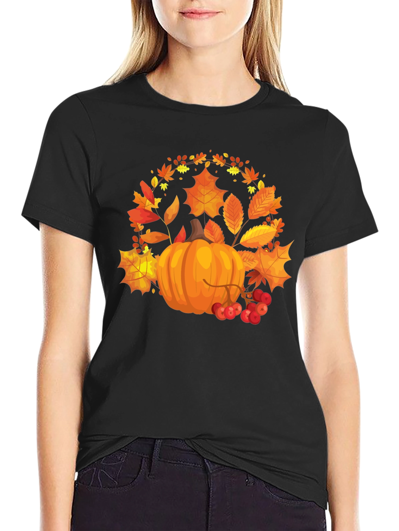 Fall Harvest Pumpkin T-Shirt