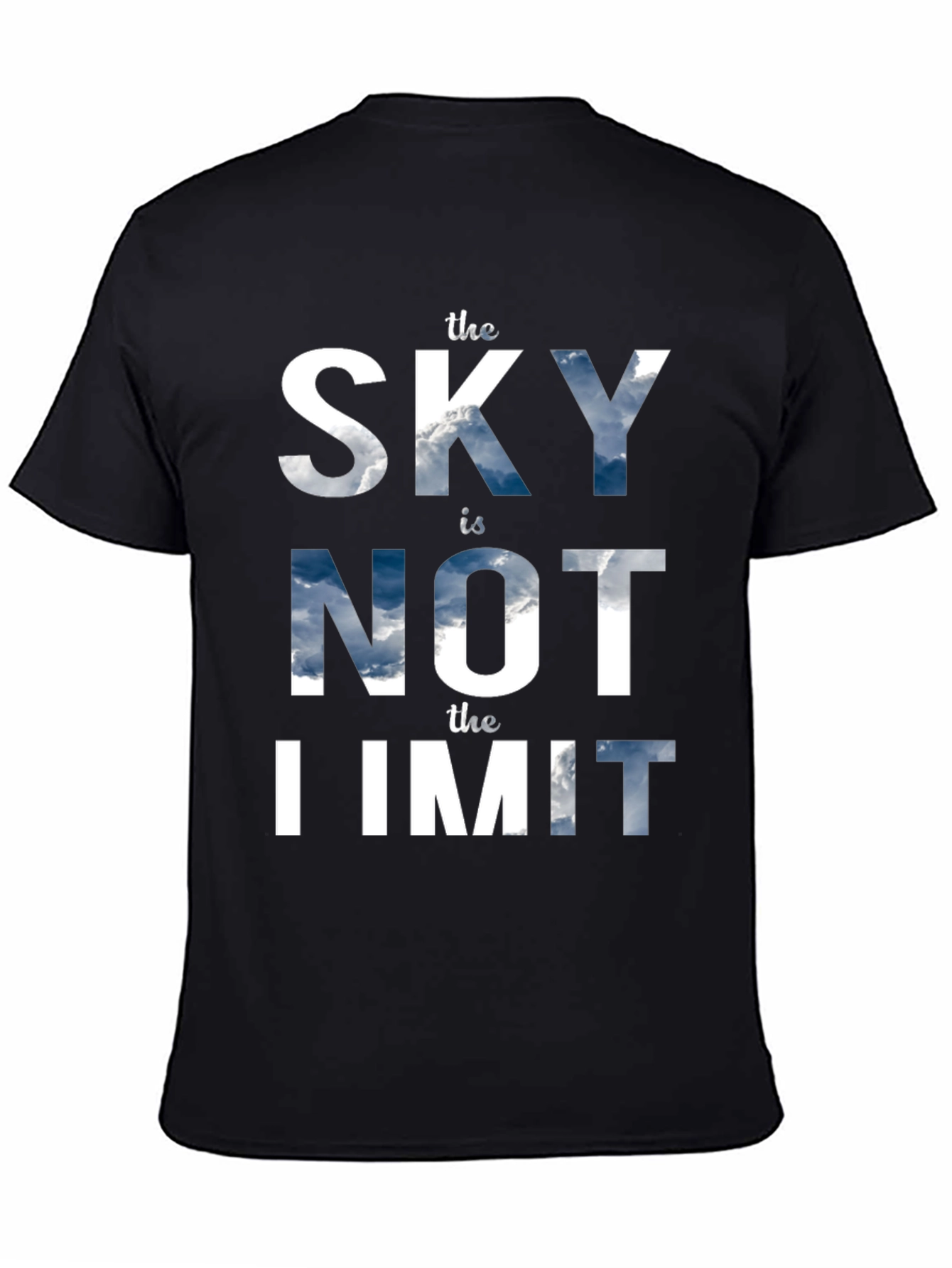 Sky is Not the Limit Graphic T-Shirt