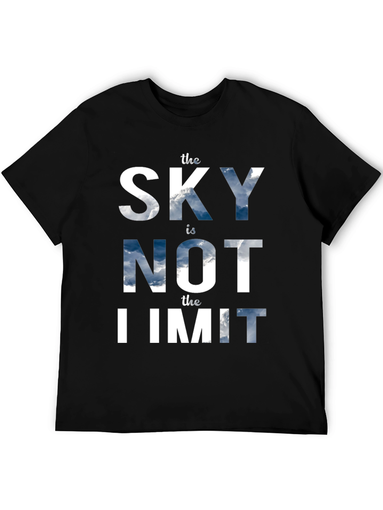 Sky is Not the Limit Graphic T-Shirt