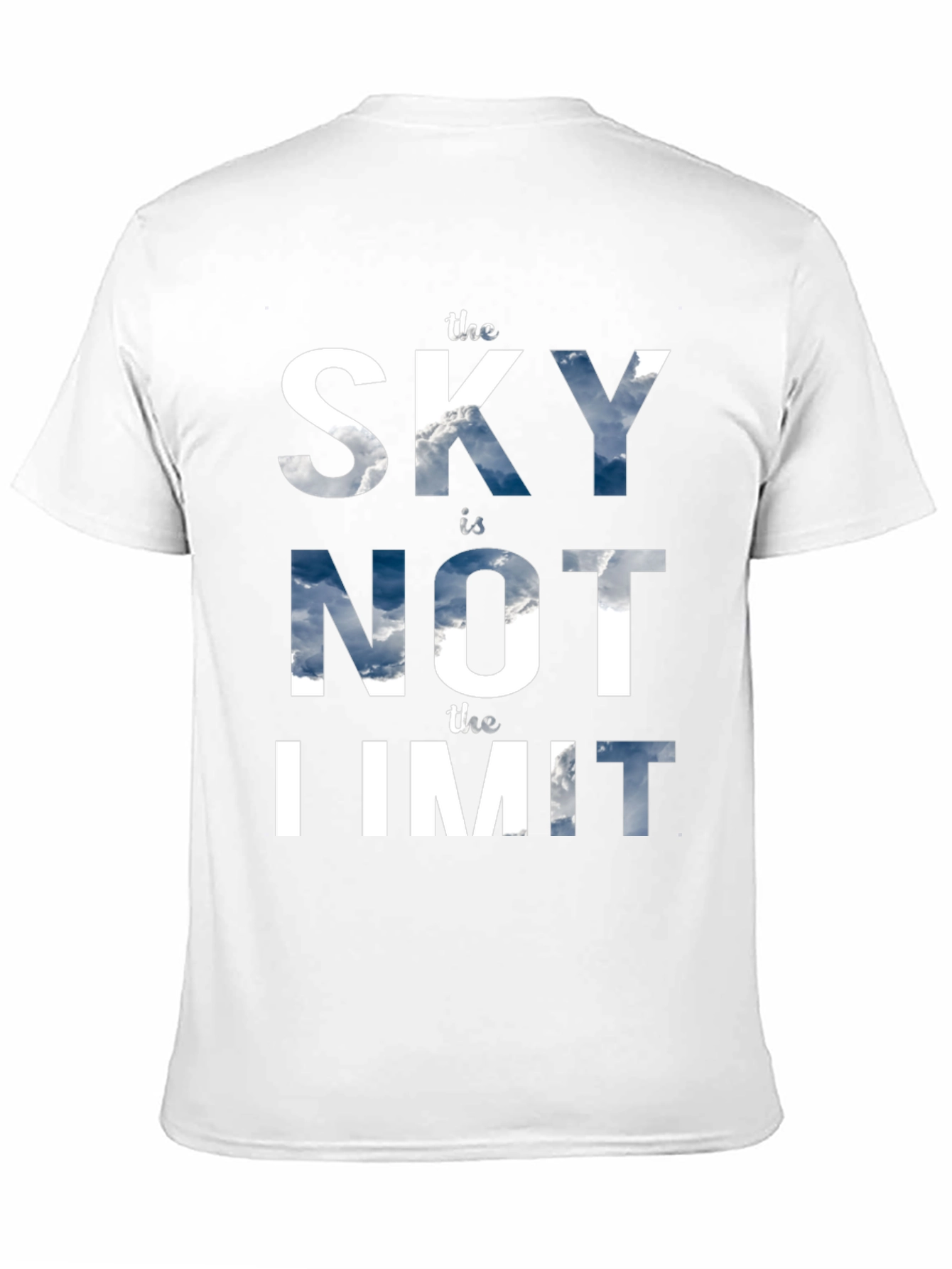 Sky is Not the Limit Graphic T-Shirt