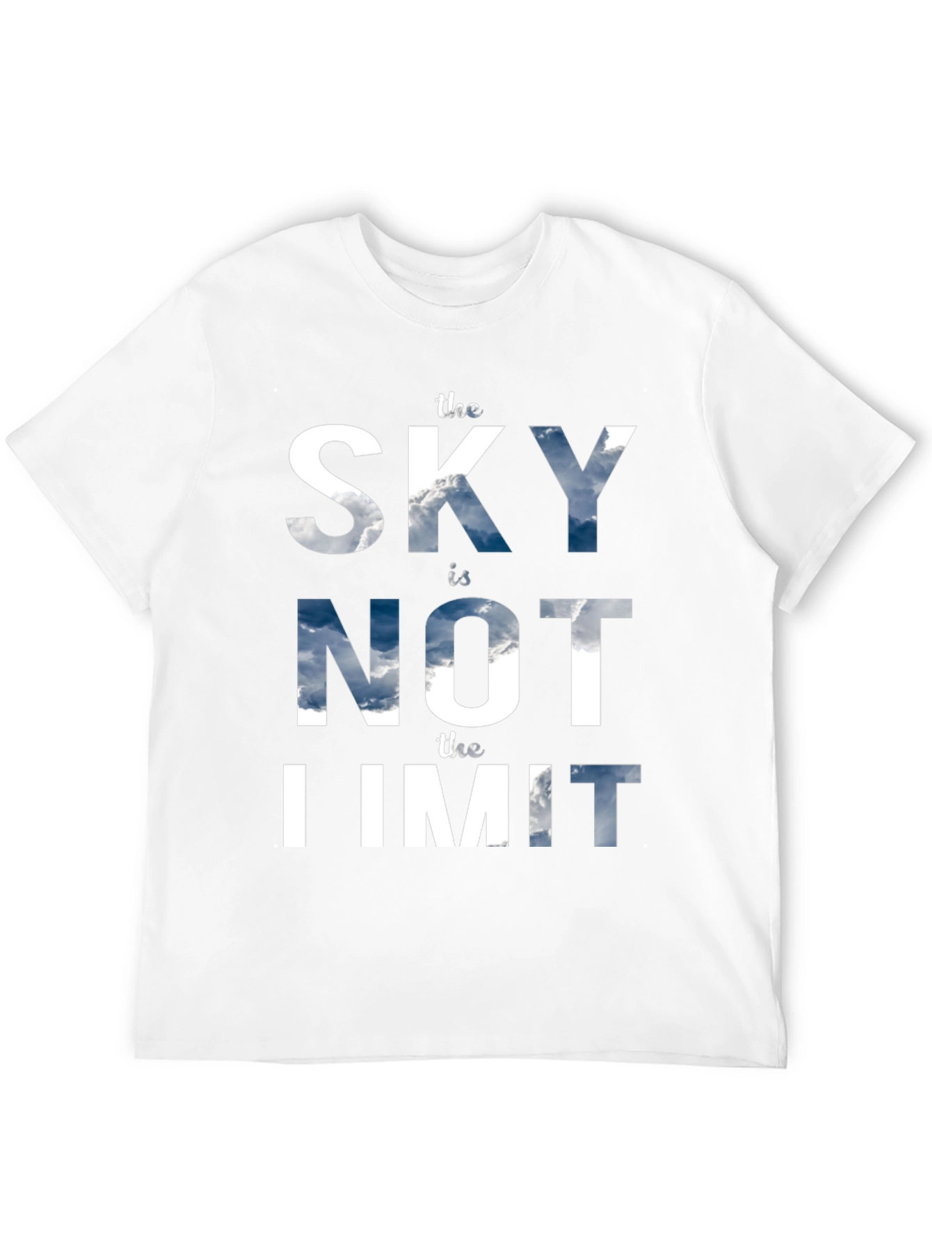Sky is Not the Limit Graphic T-Shirt