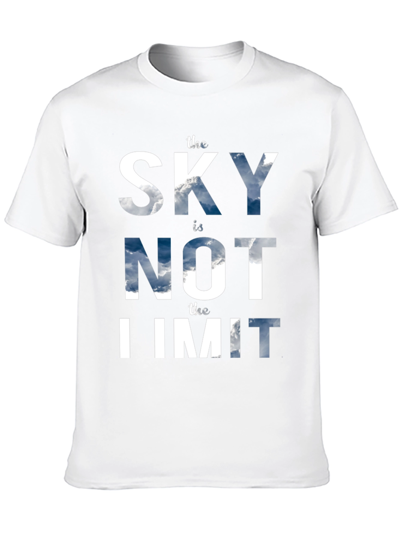 Sky is Not the Limit Graphic T-Shirt