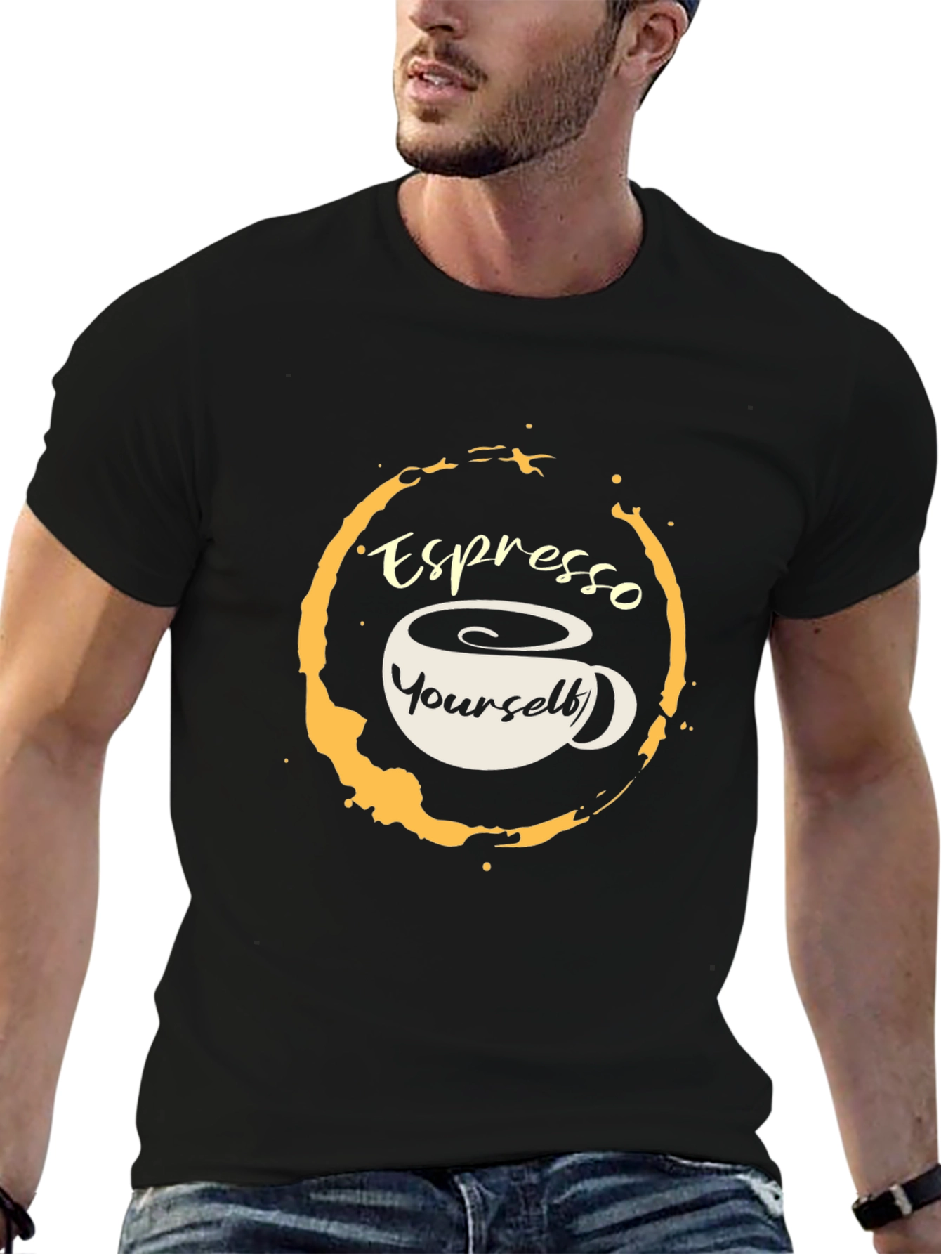 Espresso Yourself Graphic Tee - Black Unisex