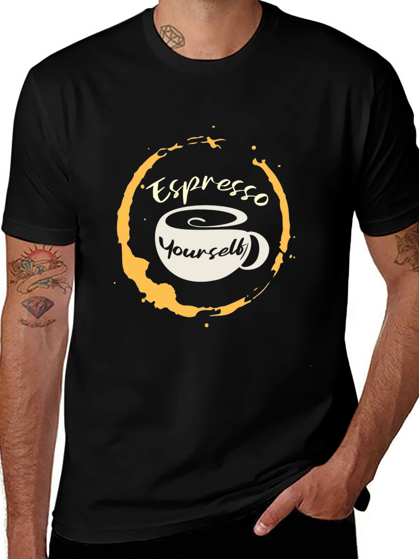 Espresso Yourself Graphic Tee - Black Unisex
