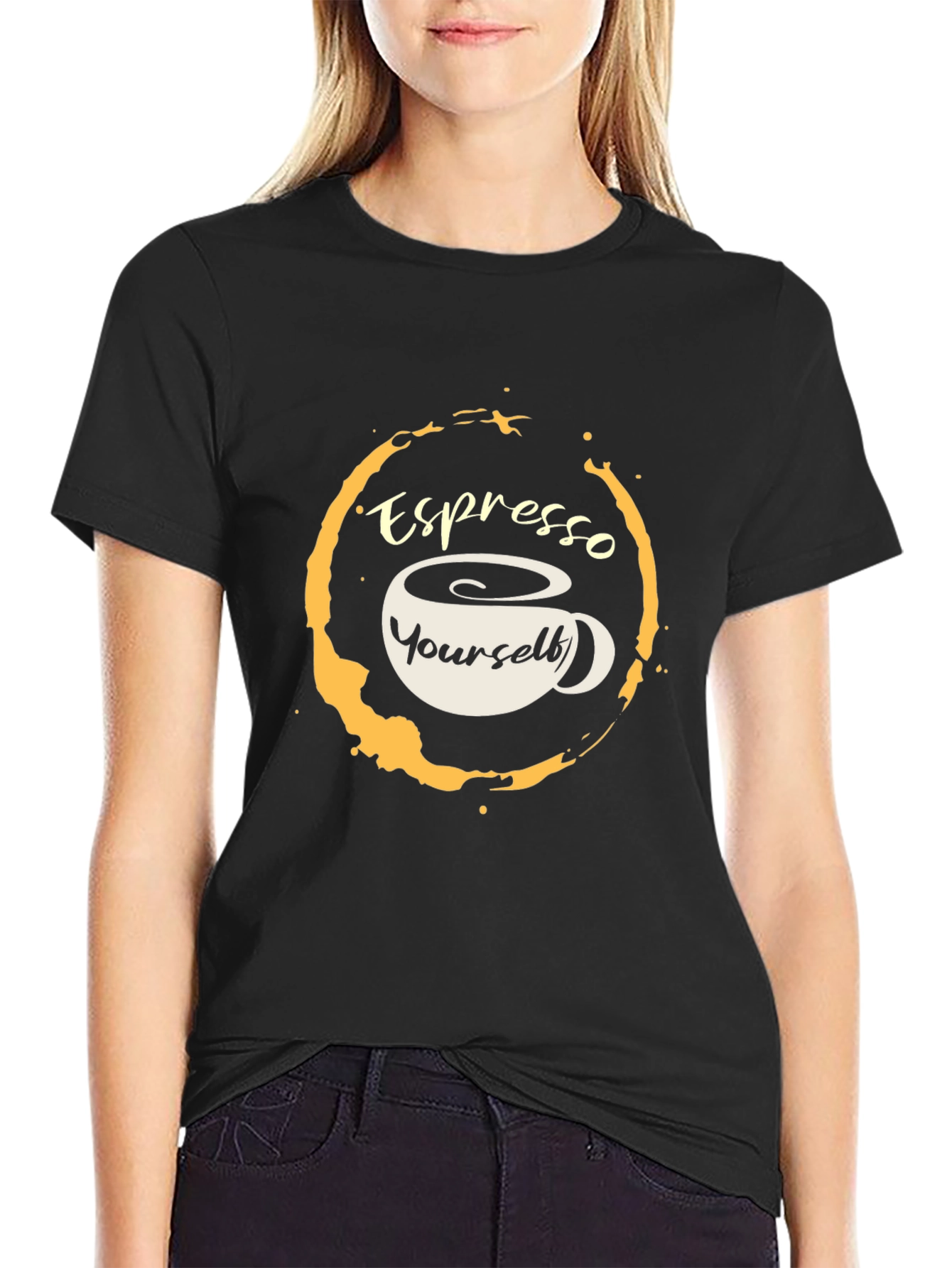 Espresso Yourself Graphic Tee - Black Unisex