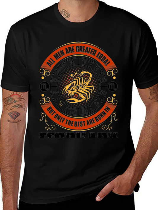 All Men Are Created Equal Scorpio T-Shirt