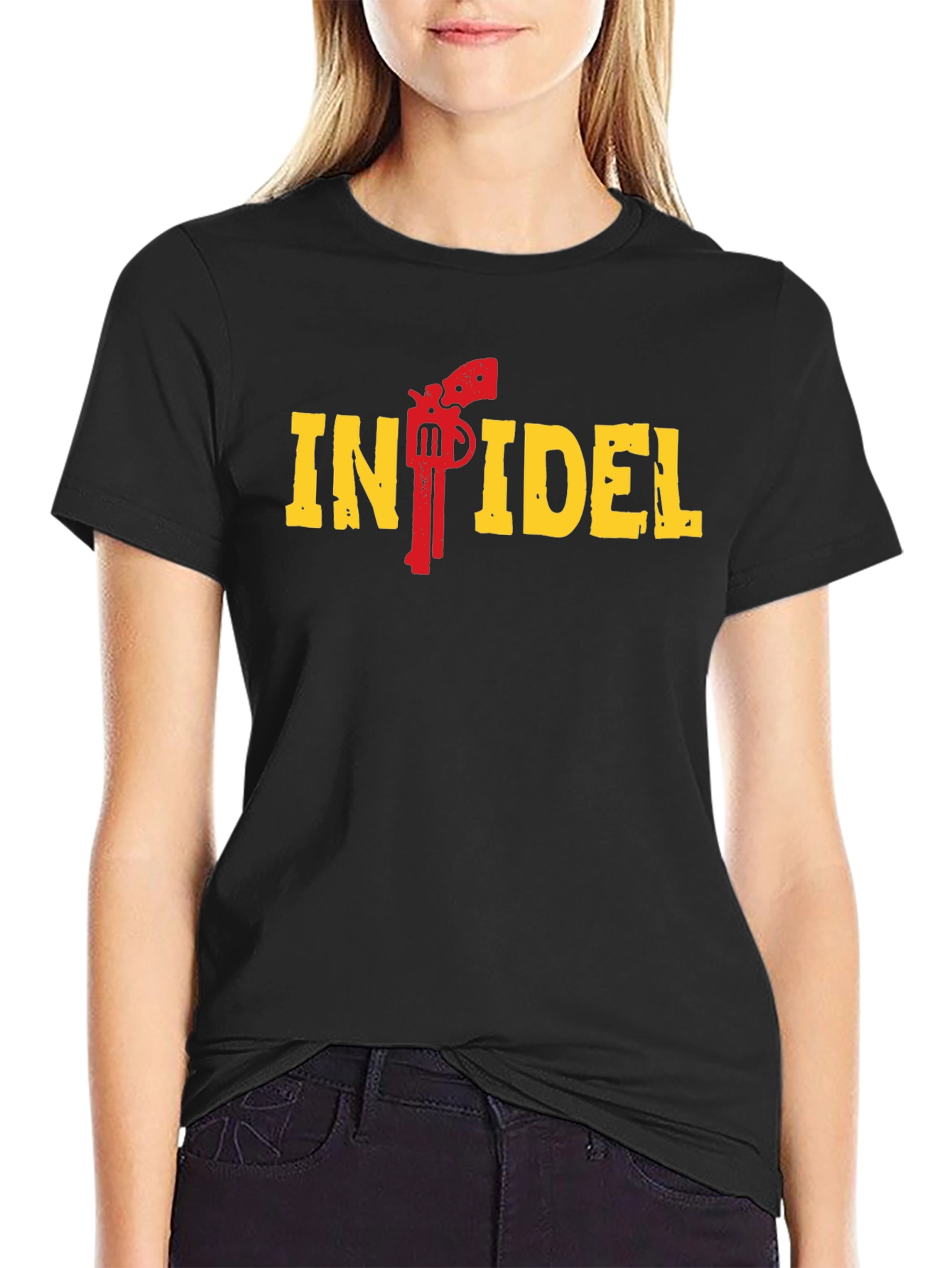 Infidel T-Shirt - Gun Design