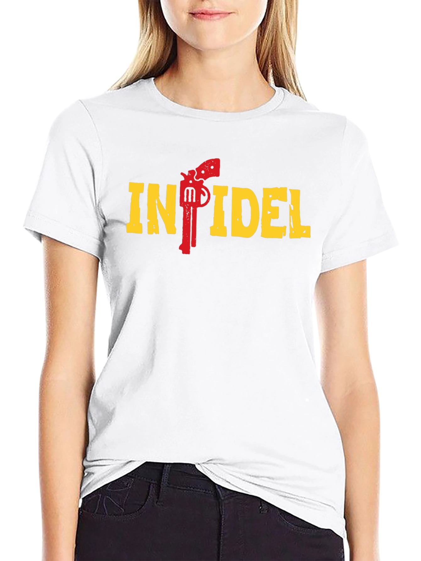 Infidel T-Shirt - Gun Design