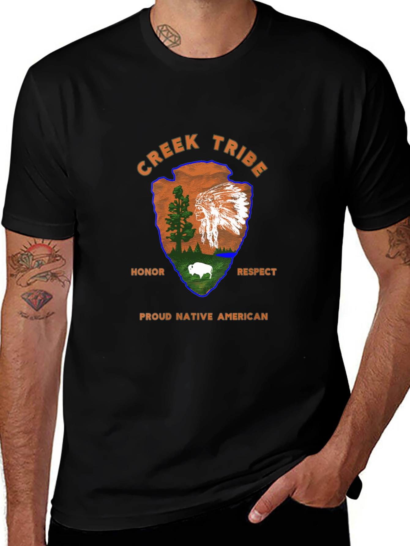 Creek Tribe Native American T-Shirt