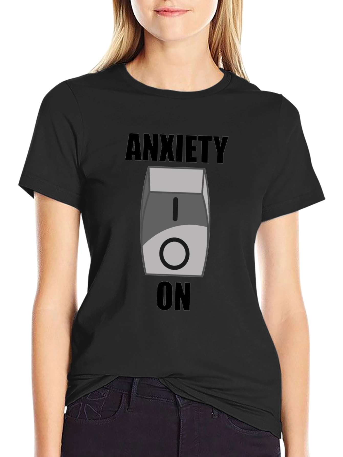 Anxiety ON Graphic Tee - Funny T-Shirt