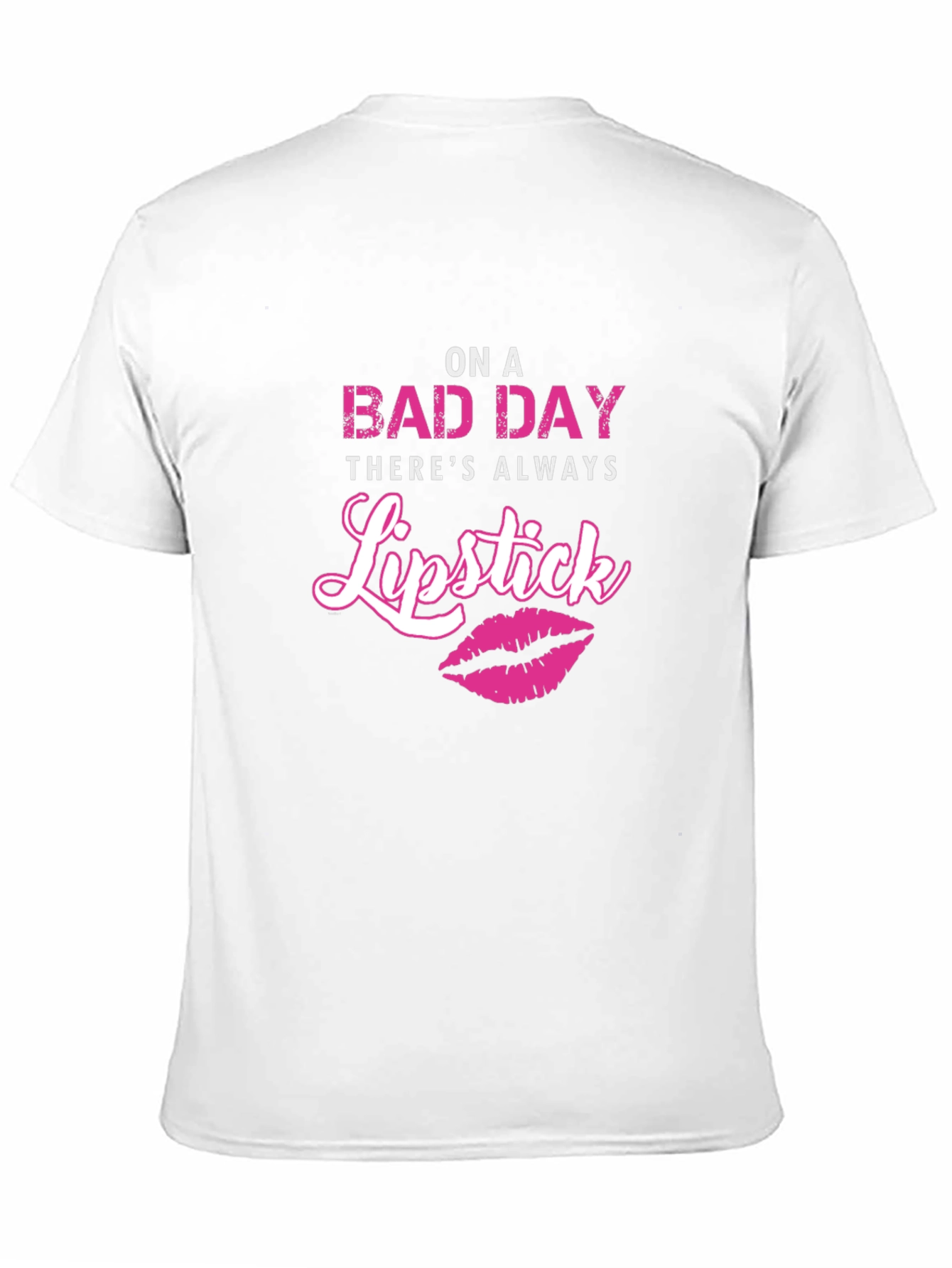 Lipstick Bad Day Graphic T-Shirt