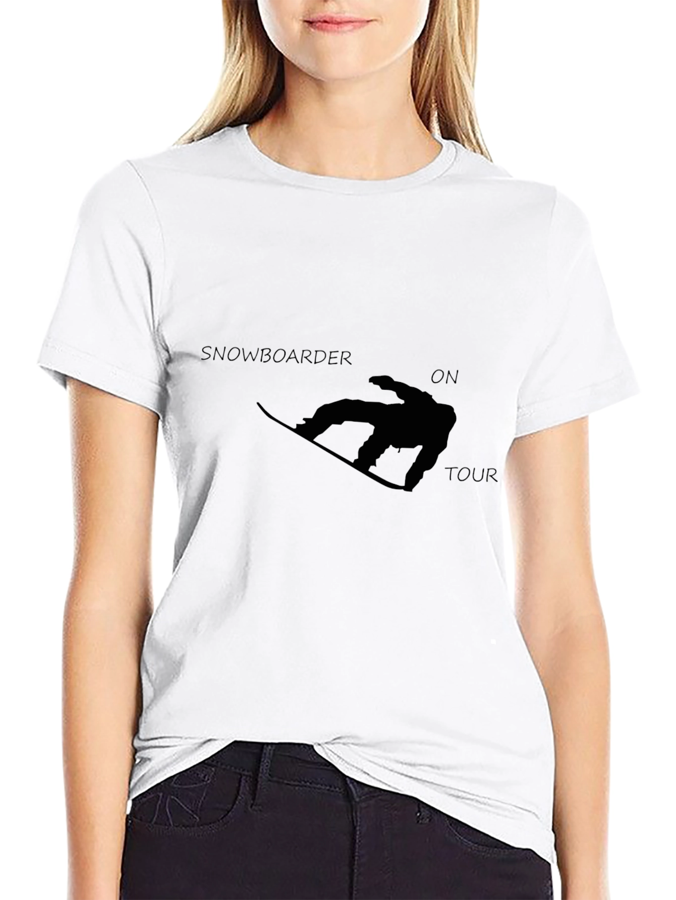 Snowboarder On Tour Graphic T-Shirt