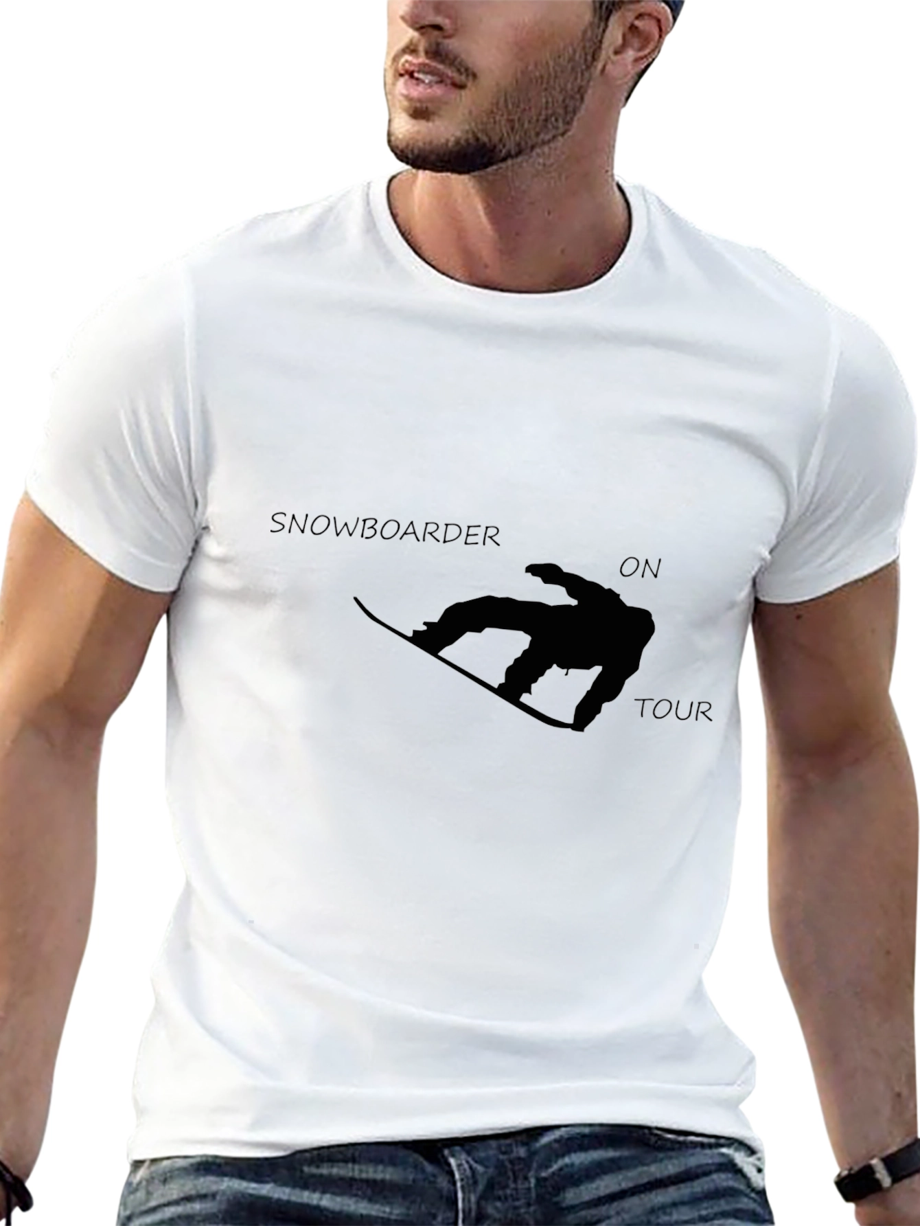 Snowboarder On Tour Graphic T-Shirt