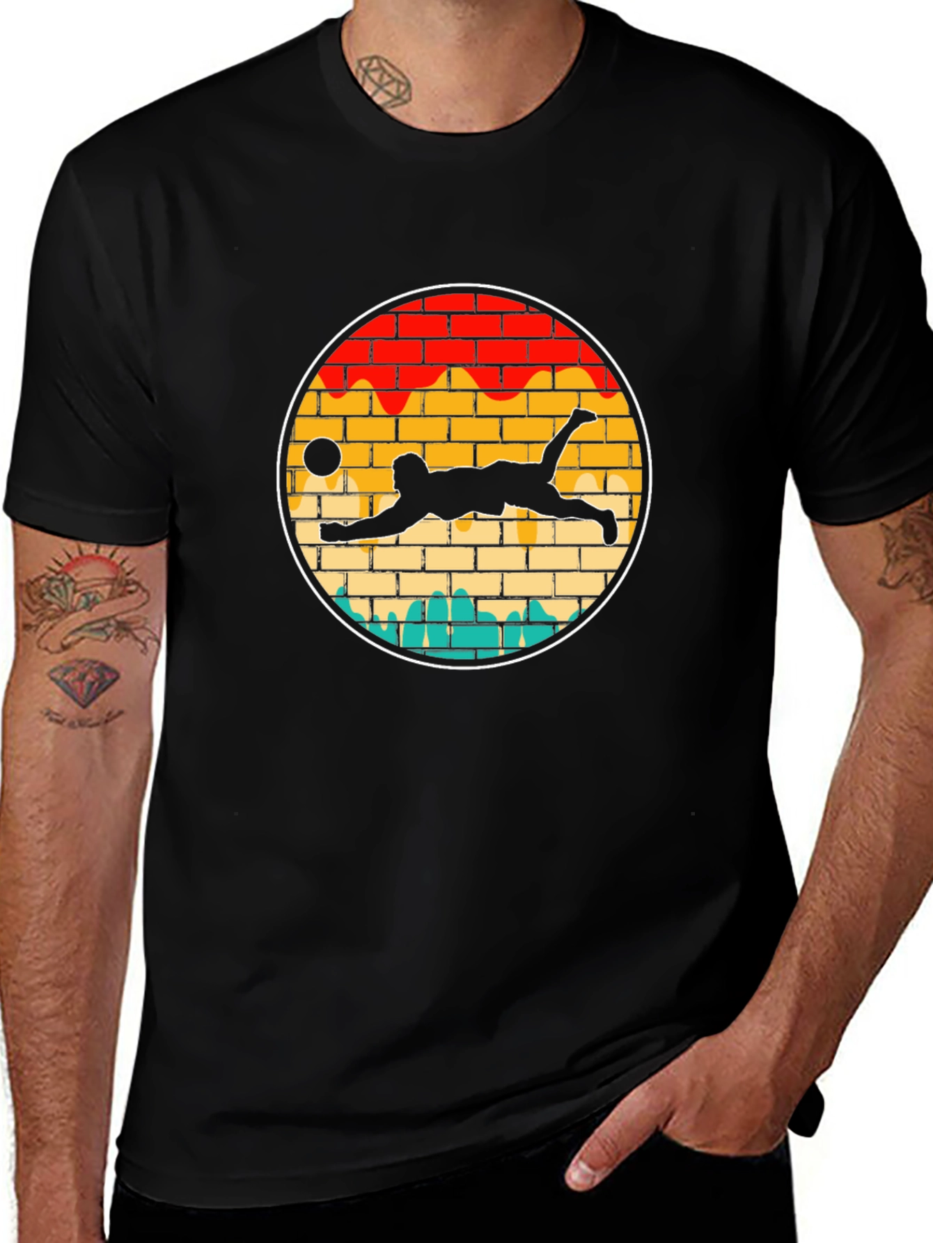 Volleyball Player Sunset T-Shirt