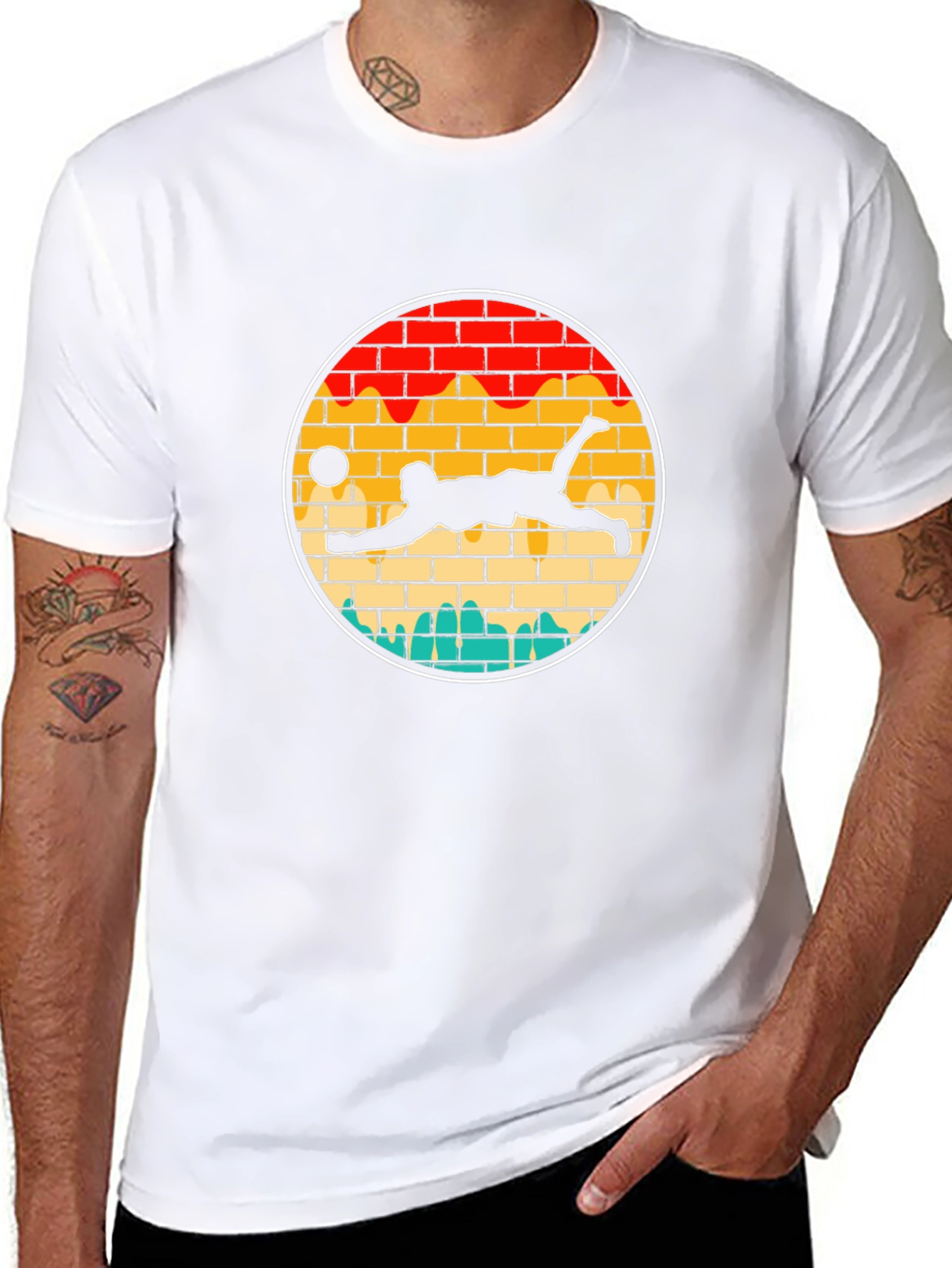 Volleyball Player Sunset T-Shirt