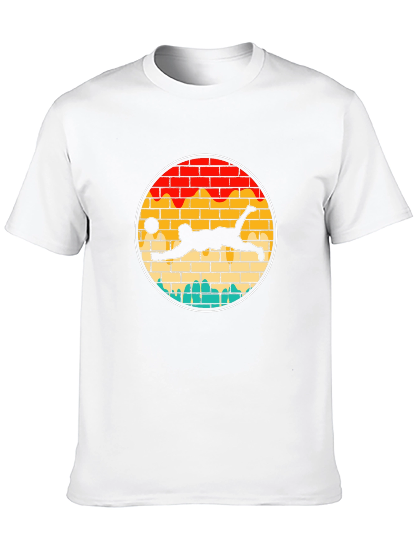 Volleyball Player Sunset T-Shirt