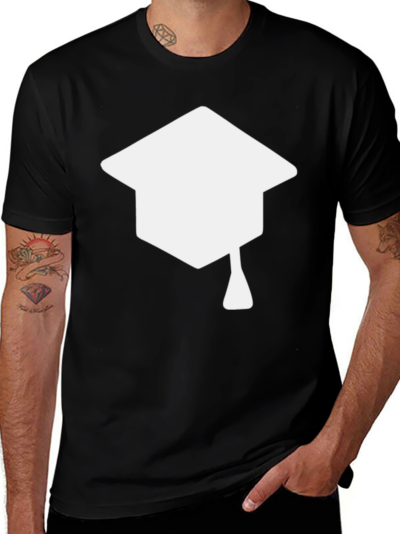 Graduation Cap Graphic Tee