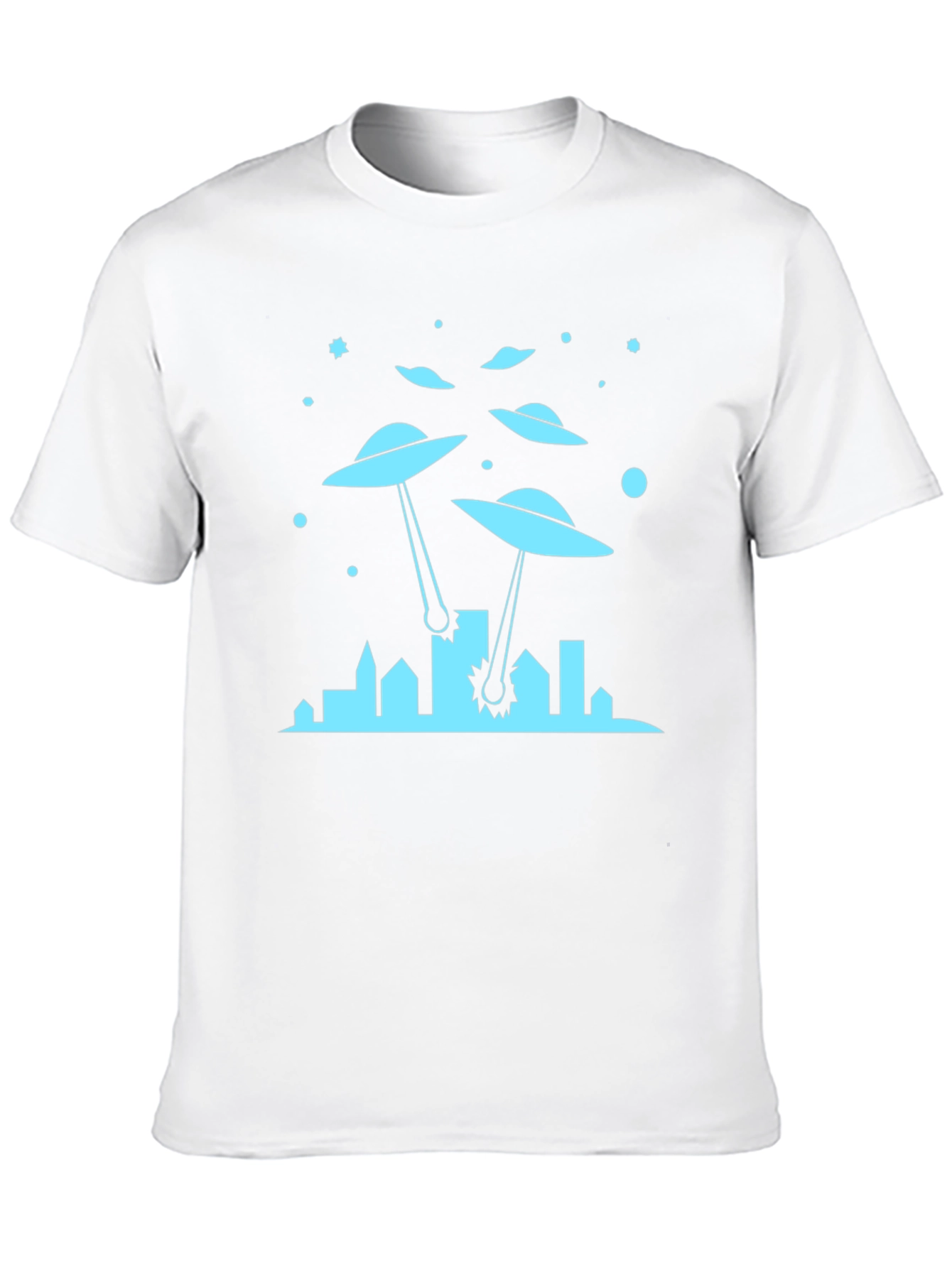 UFO Invasion T-Shirt - Sci-Fi Alien Attack