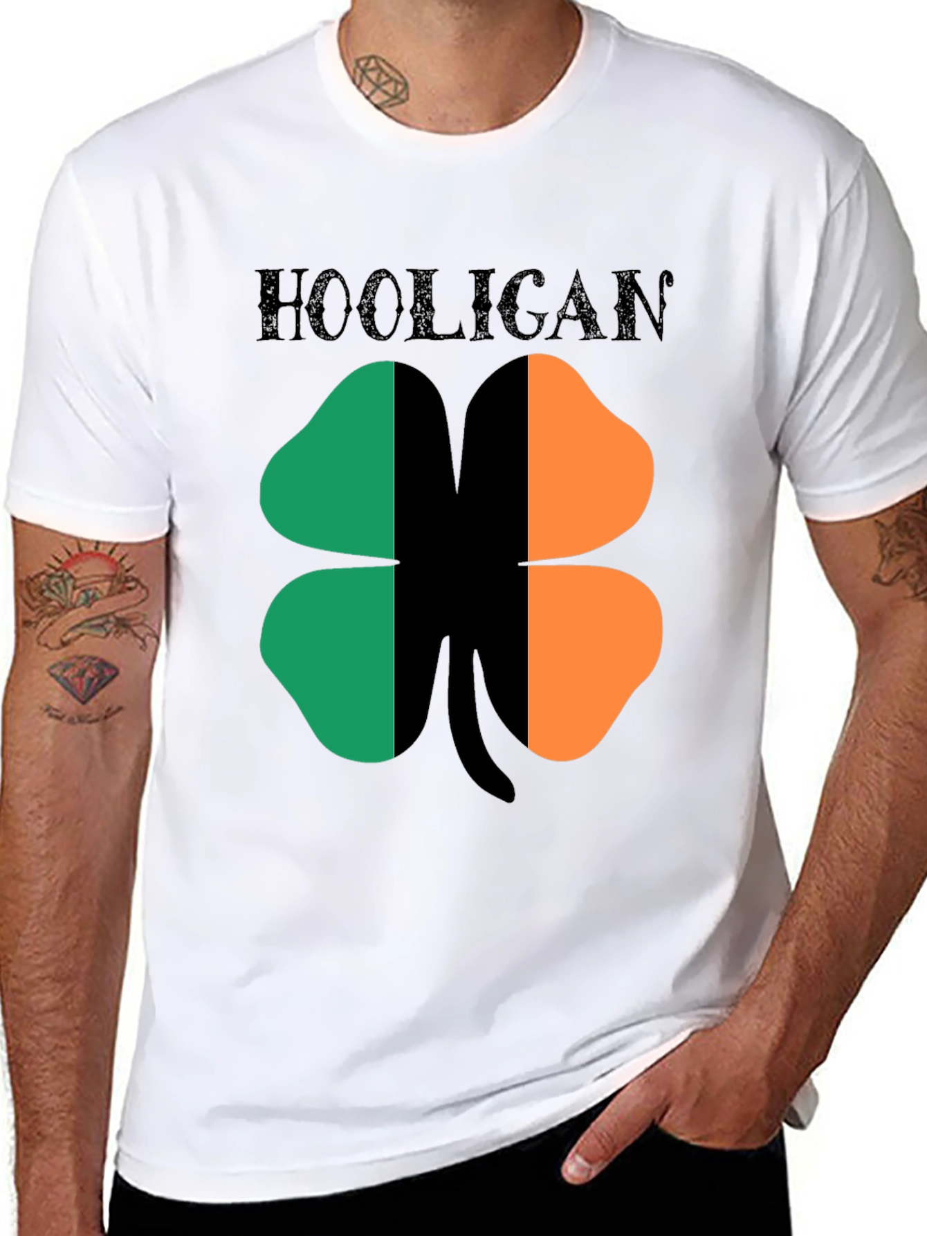 Irish Hooligan Clover T-Shirt