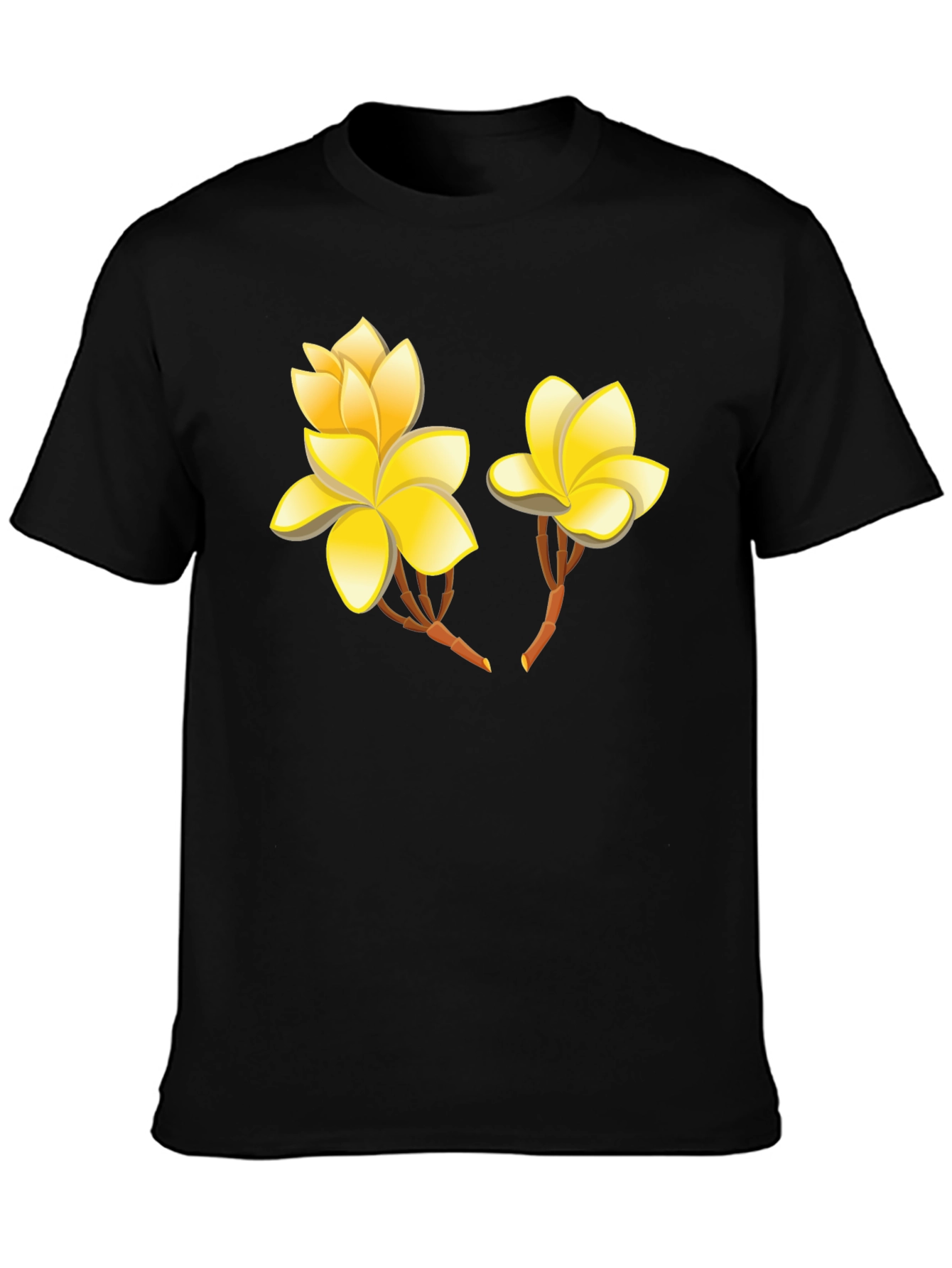 Floral Graphic Tee - Exotic Flower Print