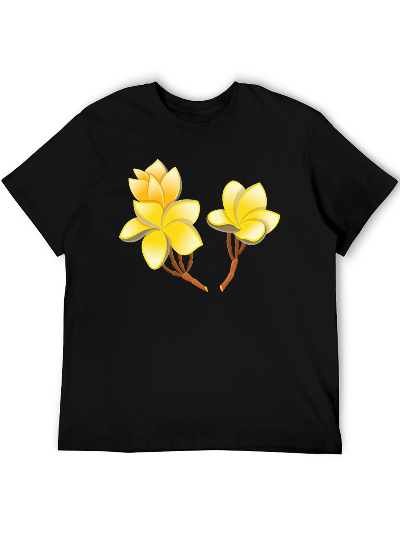 Floral Graphic Tee - Exotic Flower Print